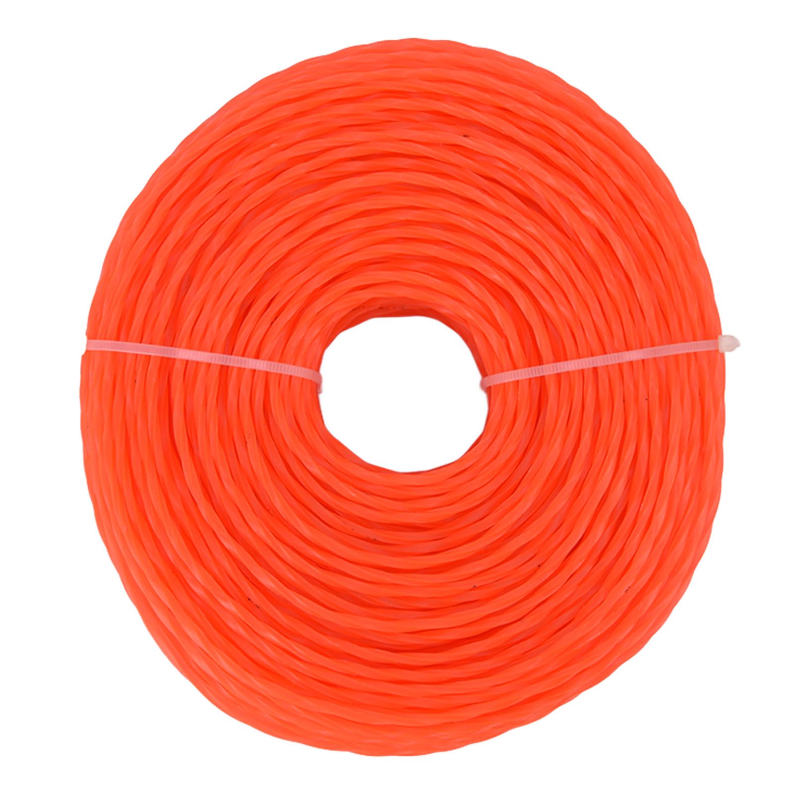 Nylon Trimmer Cord 3.0mm 85m Twisted Trimmer Line for Home Garden Heavy Duty view 8