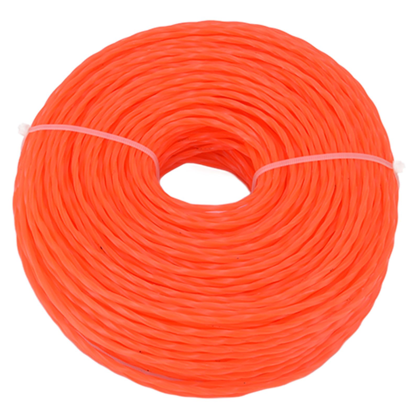 Nylon Trimmer Cord 3.0mm 85m Twisted Trimmer Line for Home Garden Heavy Duty view 9