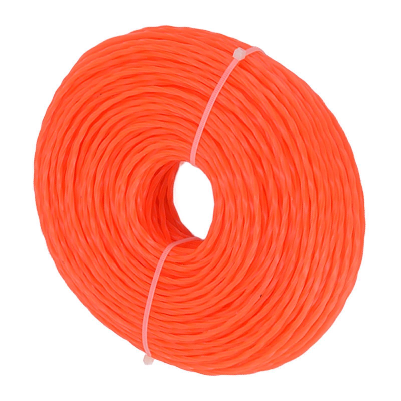 Nylon Trimmer Cord 3.0mm 85m Twisted Trimmer Line for Home Garden Heavy Duty view 10