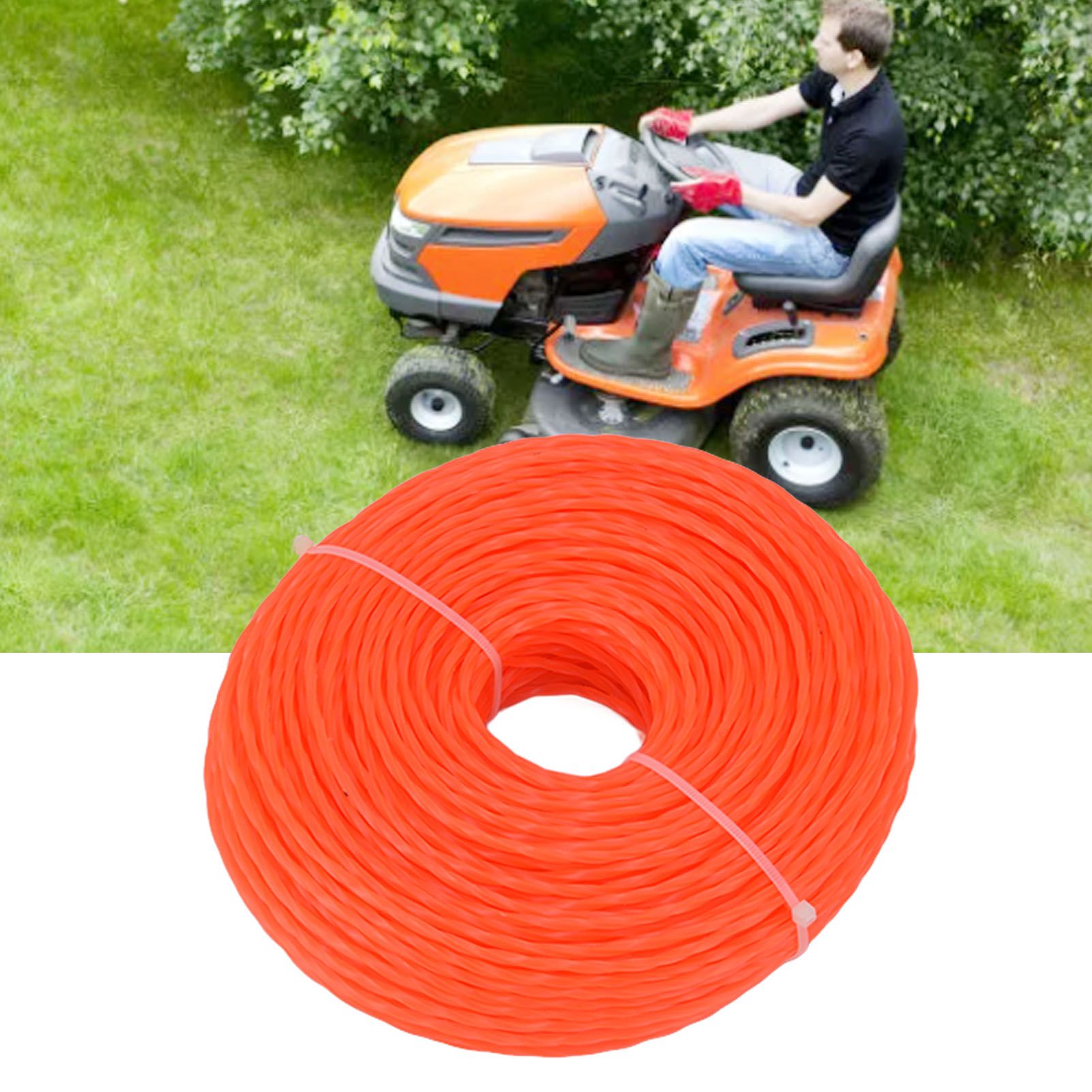 Nylon Trimmer Cord 3.0mm 85m Twisted Trimmer Line for Home Garden Heavy Duty view 11