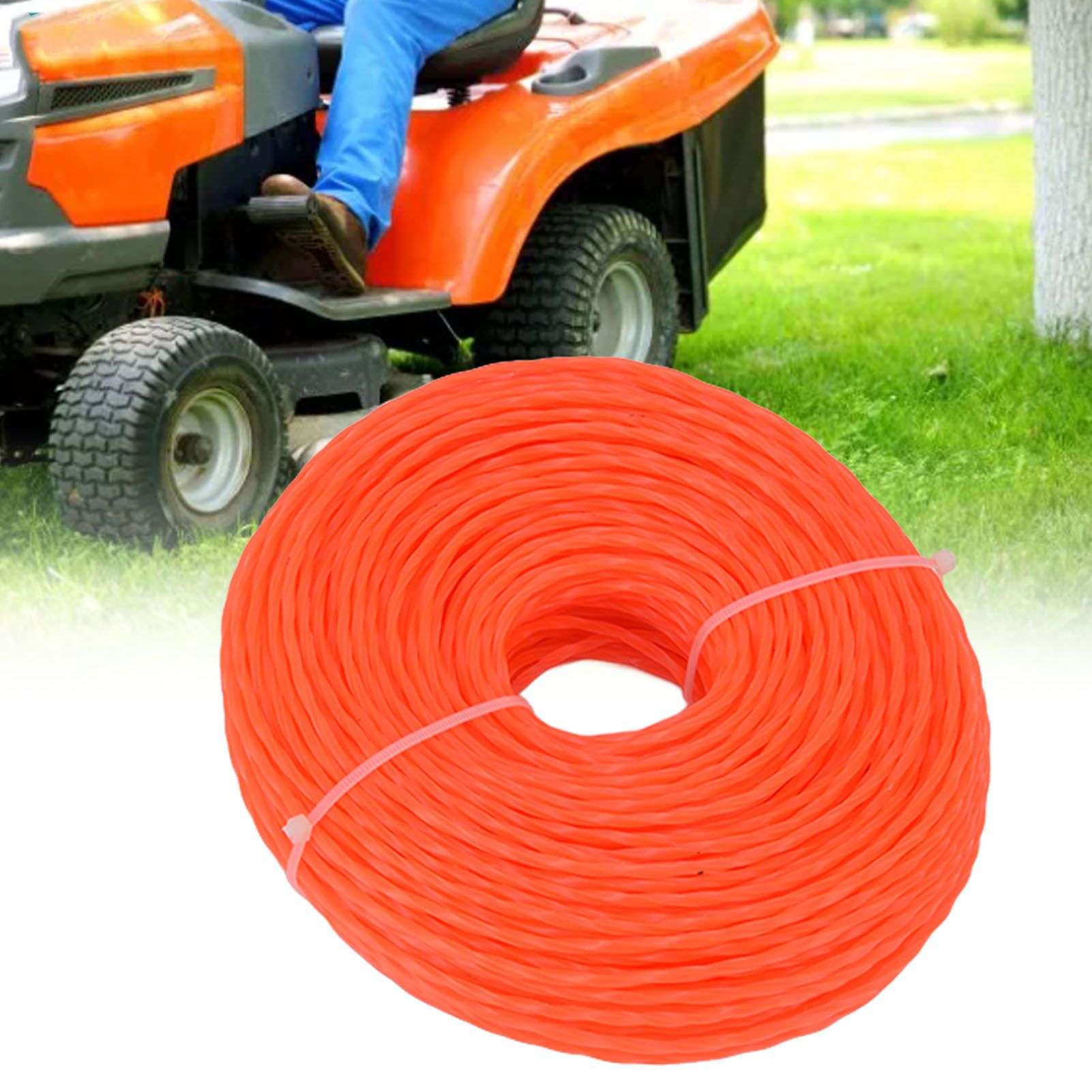 Nylon Trimmer Cord 3.0mm 85m Twisted Trimmer Line for Home Garden Heavy Duty view 12