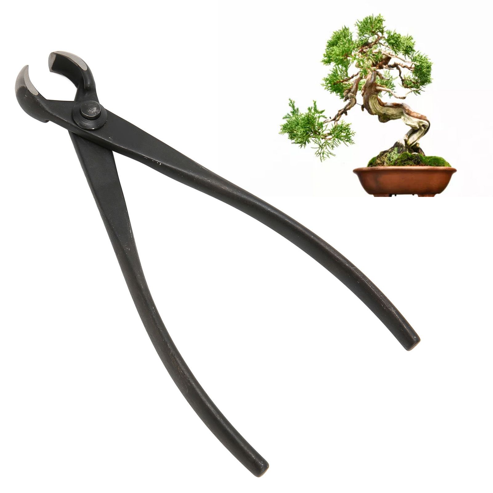Hand Bonsai Cutter 175mm High Strength Ergonomic Bonsai Concave Cutter for view 12