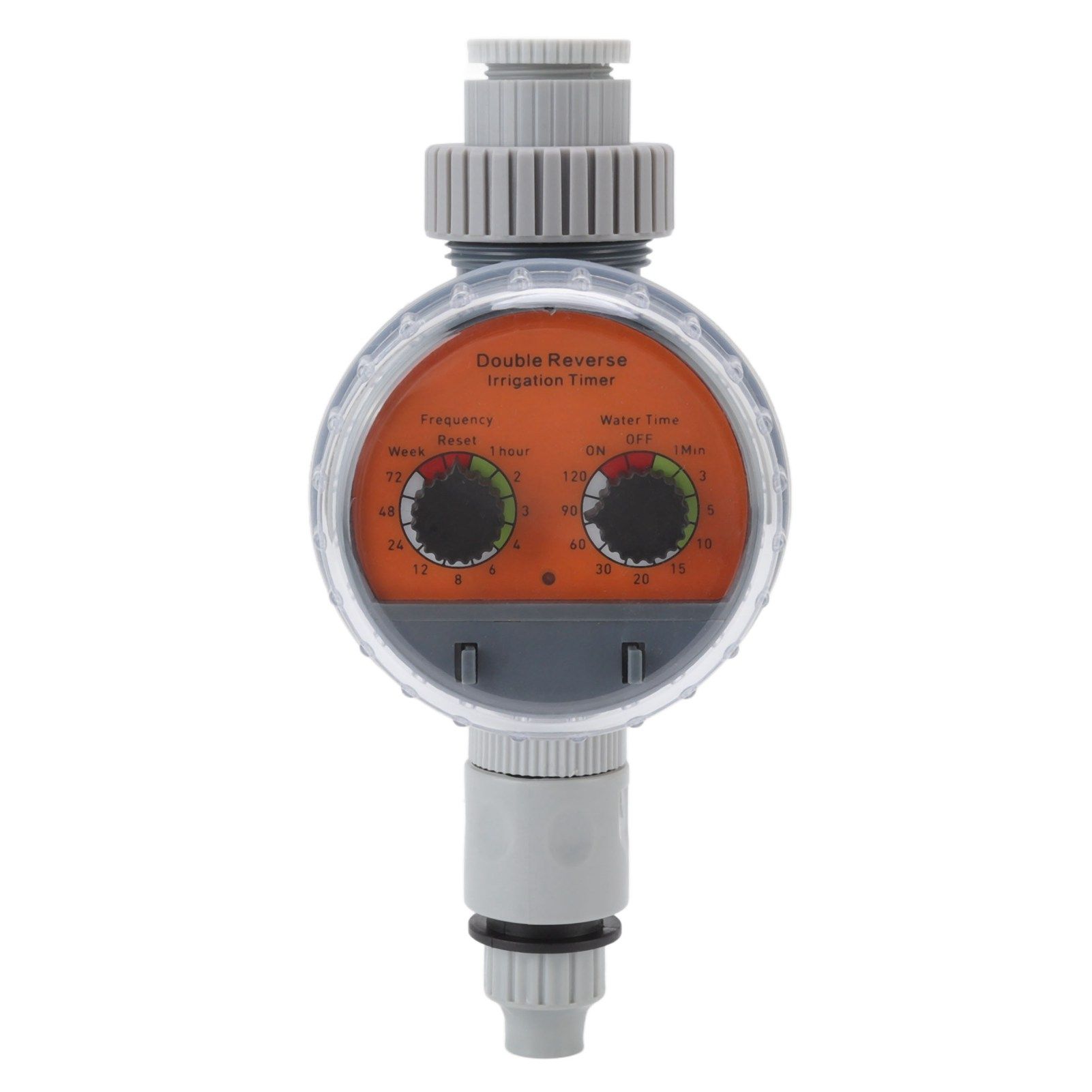Irrigation Timer Dual Dial Ball Valve IP67 Waterproof Automatic Pressure Free view 3