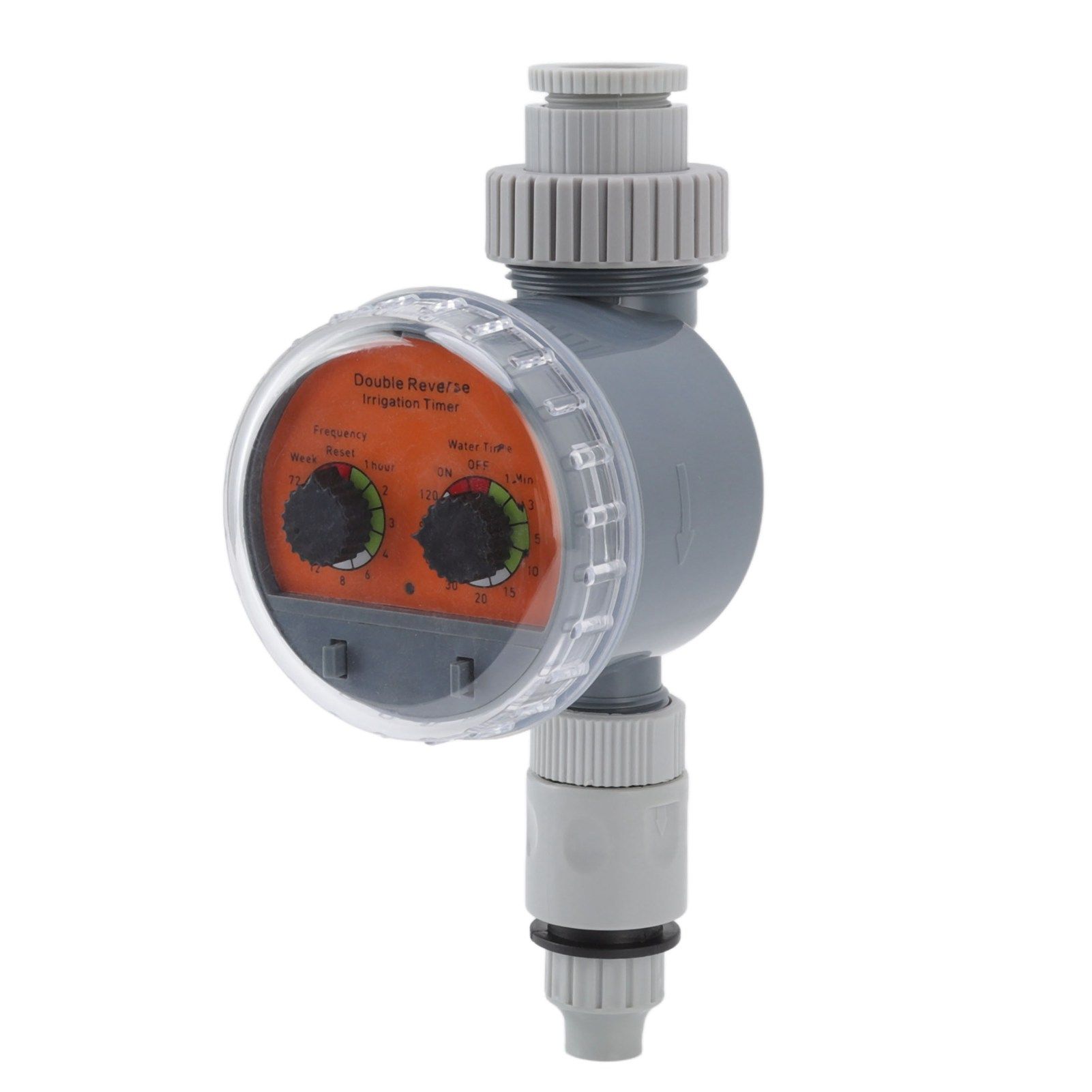 Irrigation Timer Dual Dial Ball Valve IP67 Waterproof Automatic Pressure Free view 8
