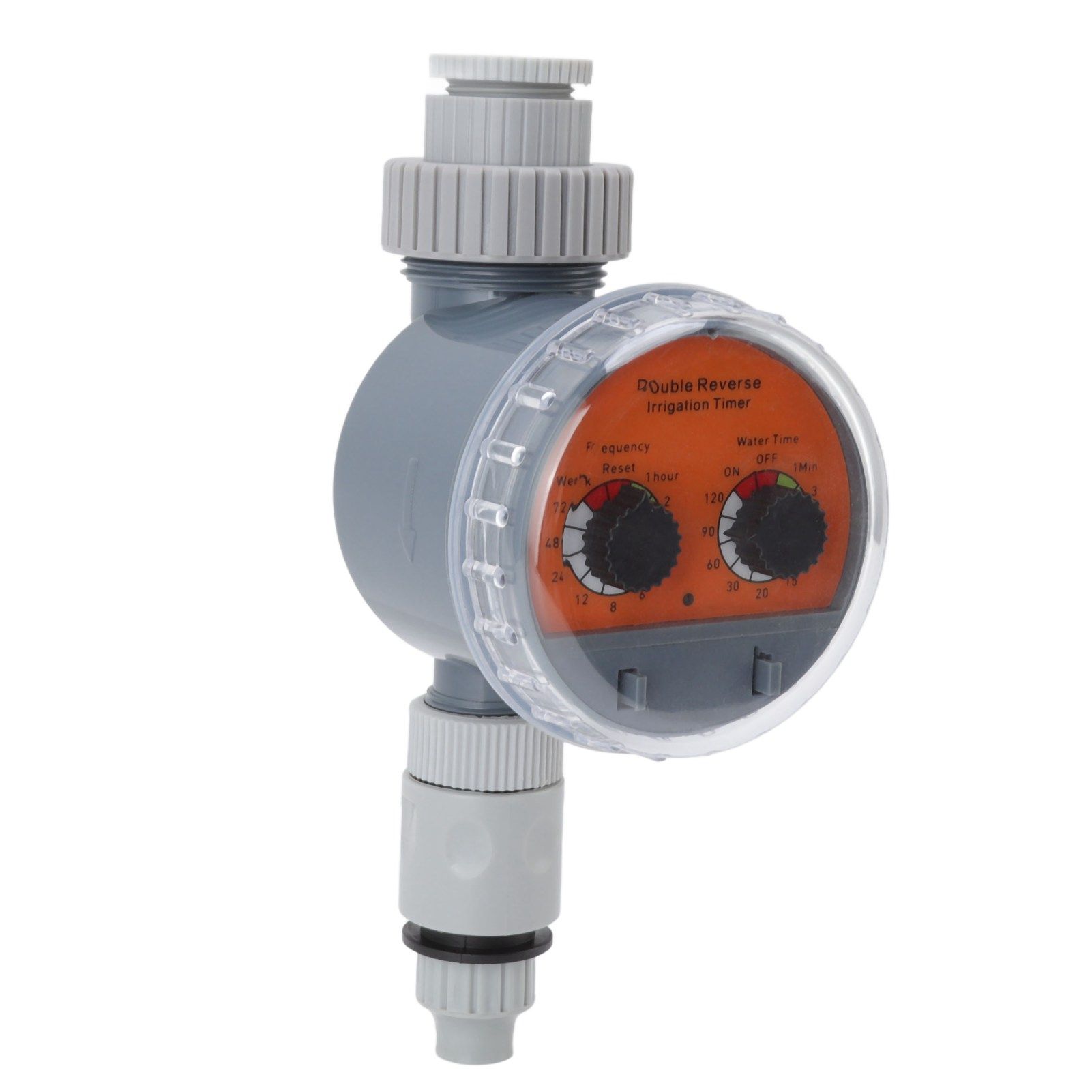 Irrigation Timer Dual Dial Ball Valve IP67 Waterproof Automatic Pressure Free view 9