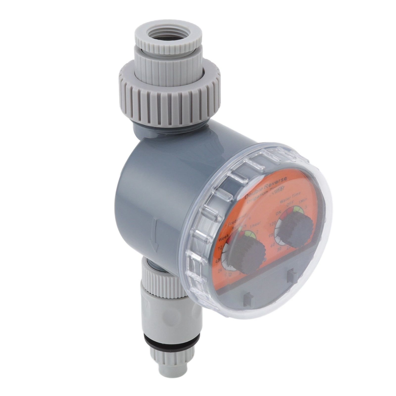 Irrigation Timer Dual Dial Ball Valve IP67 Waterproof Automatic Pressure Free view 10