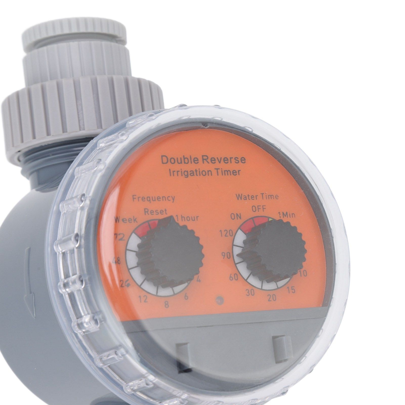 Irrigation Timer Dual Dial Ball Valve IP67 Waterproof Automatic Pressure Free view 15