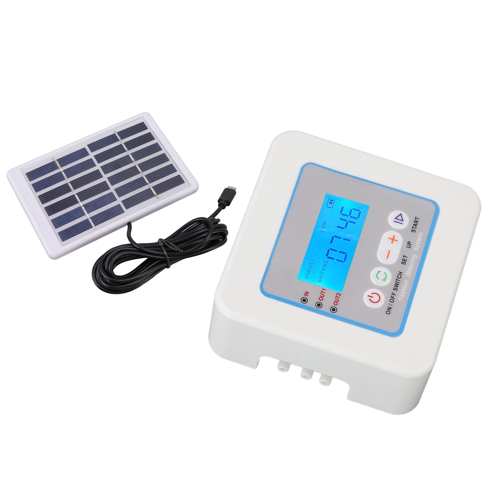 Micro Automatic Drip Irrigation Kit Programmable Timer Solar Multi Function view 7