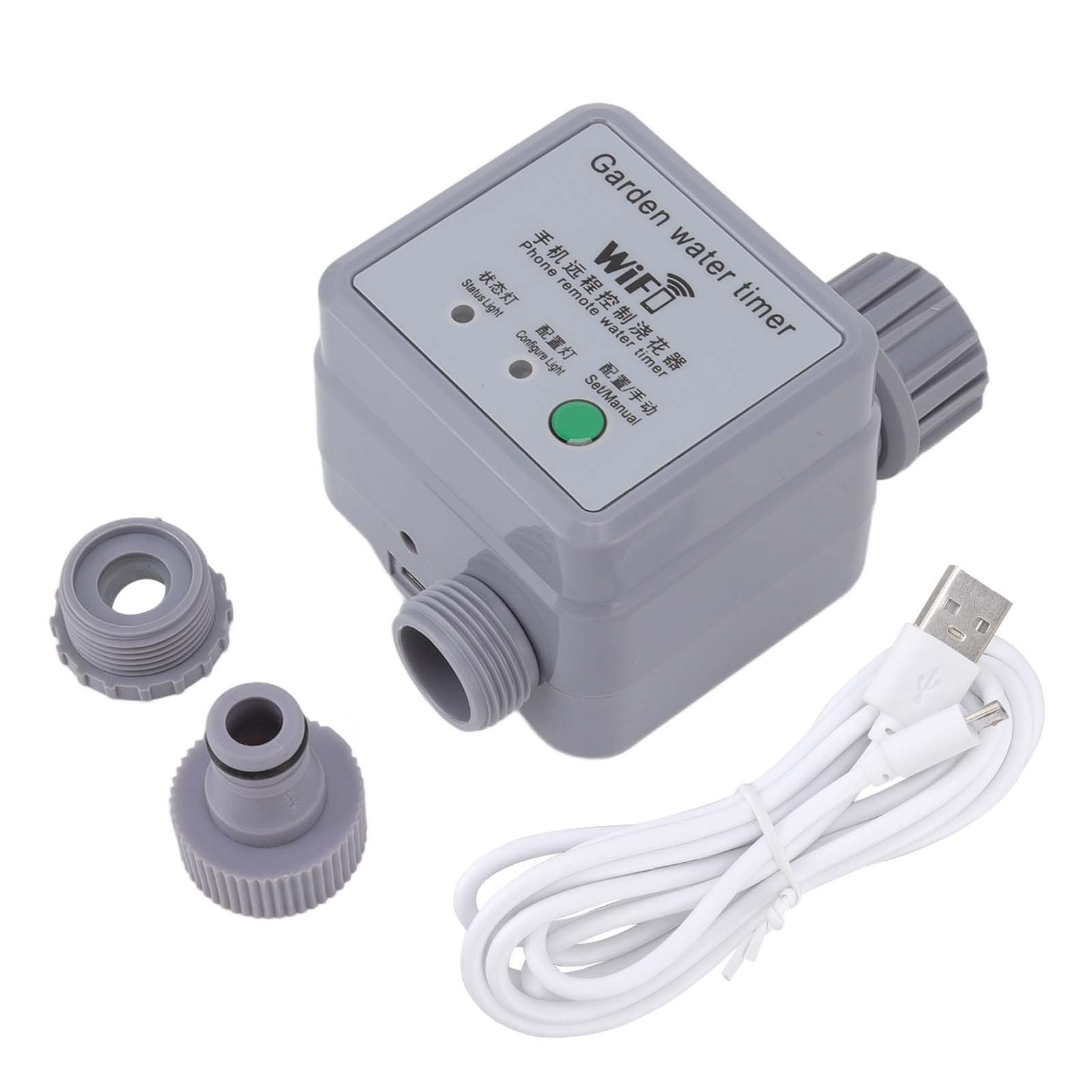Smart Sprinkler Water Timer Automatic Watering Remote Control USB Power Supply