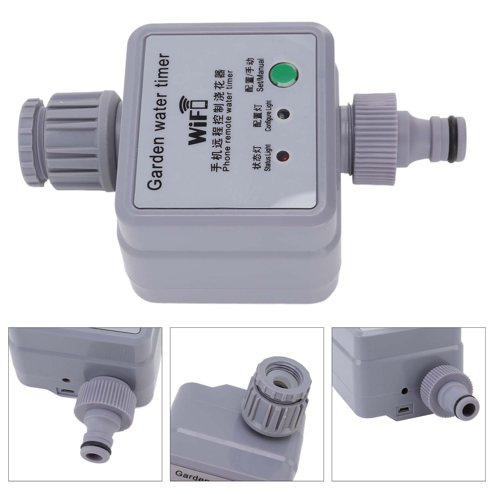 Smart Sprinkler Water Timer Automatic Watering Remote Control USB Power Supply view 9