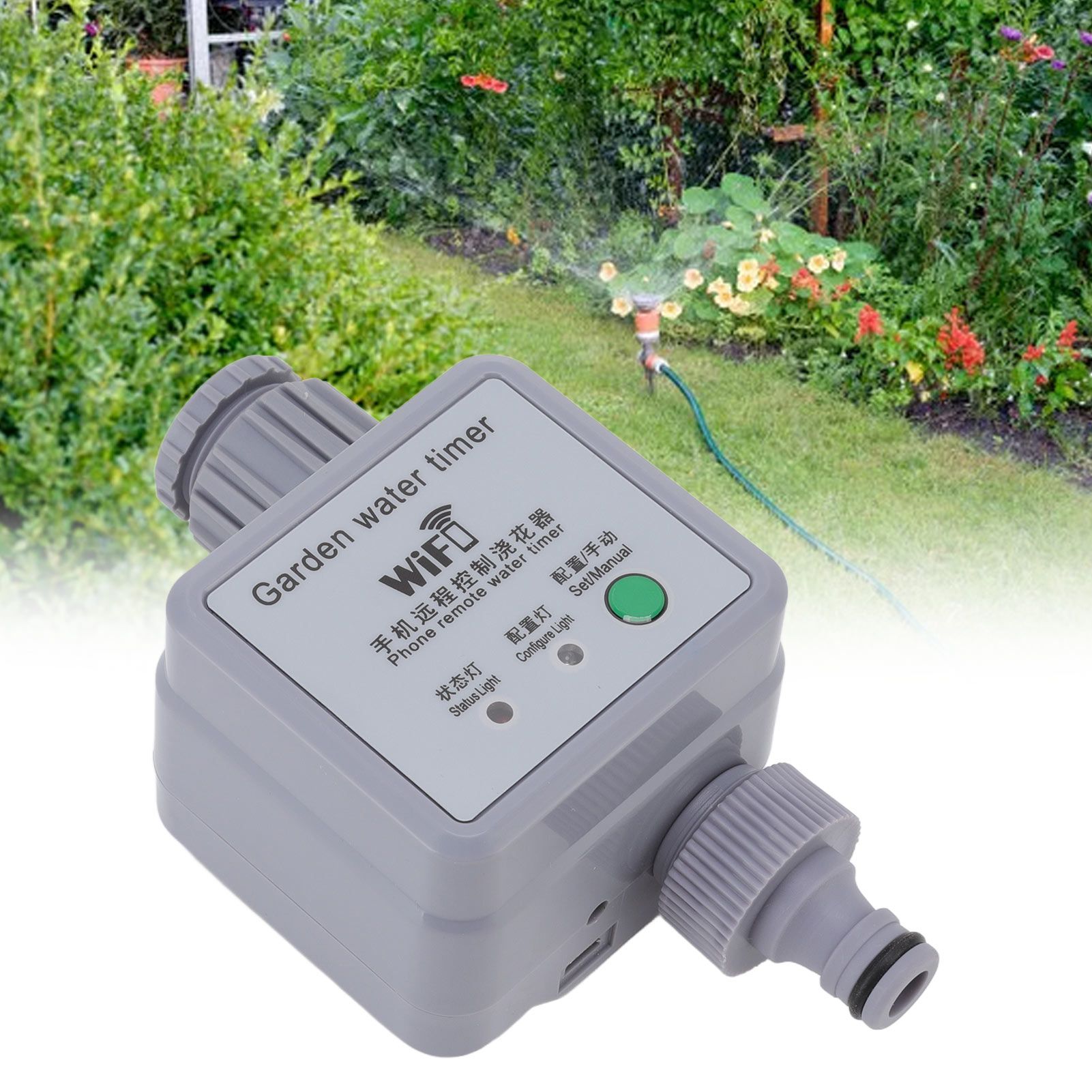 Smart Sprinkler Water Timer Automatic Watering Remote Control USB Power Supply view 12