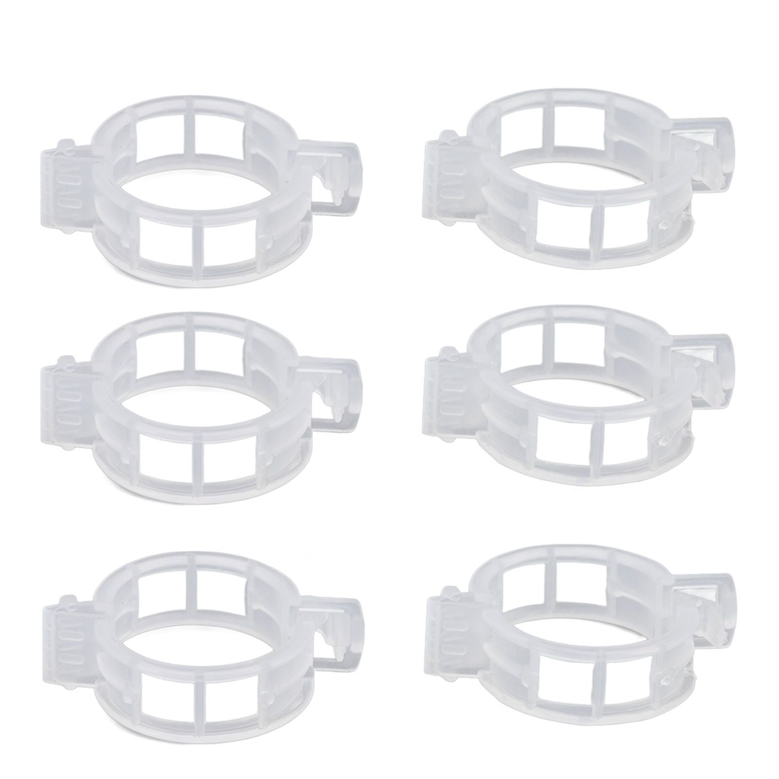 300Pcs Plastic Tomato Clips Good Fixation Support Reusable Plant Support Clips view 6