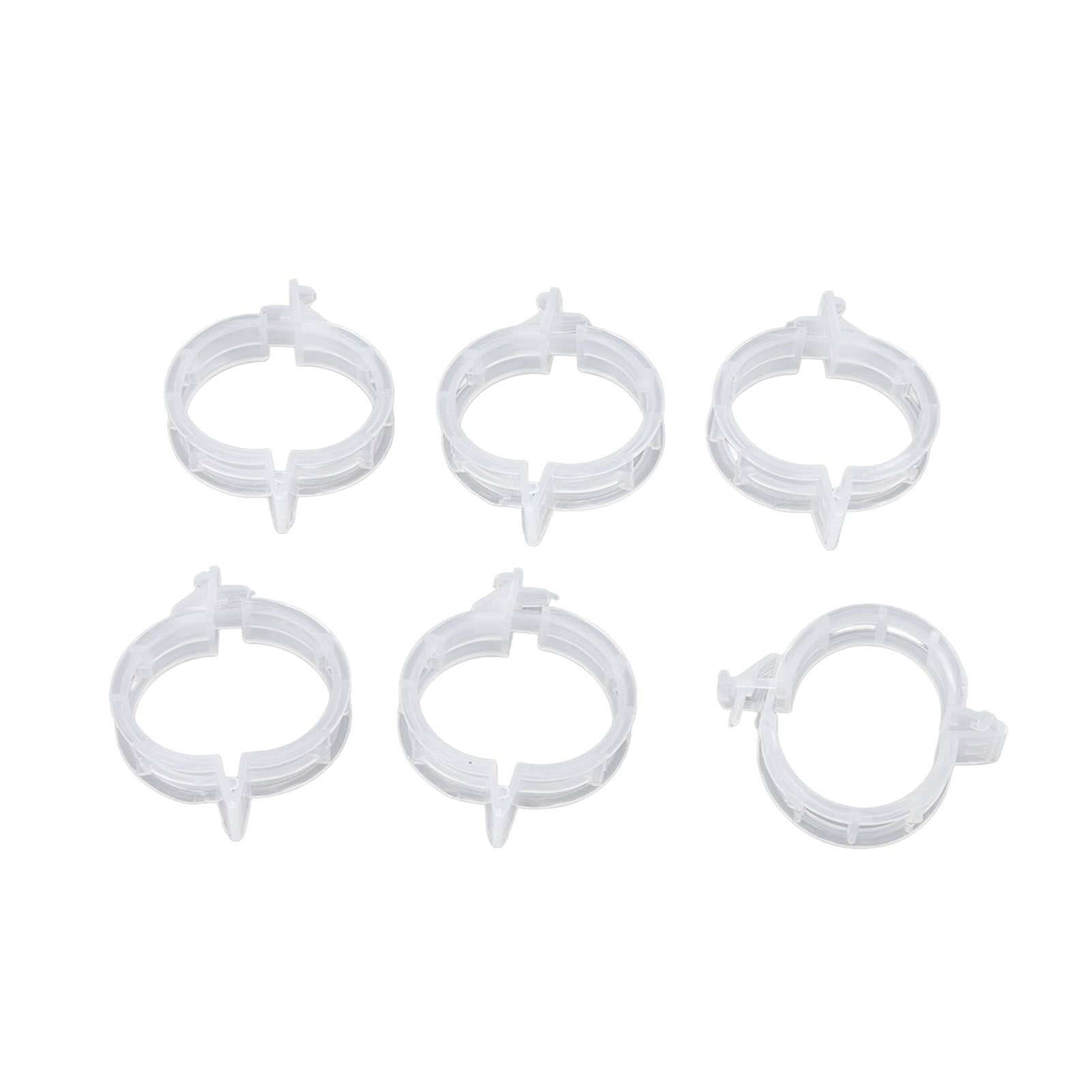 300Pcs Plastic Tomato Clips Good Fixation Support Reusable Plant Support Clips view 8