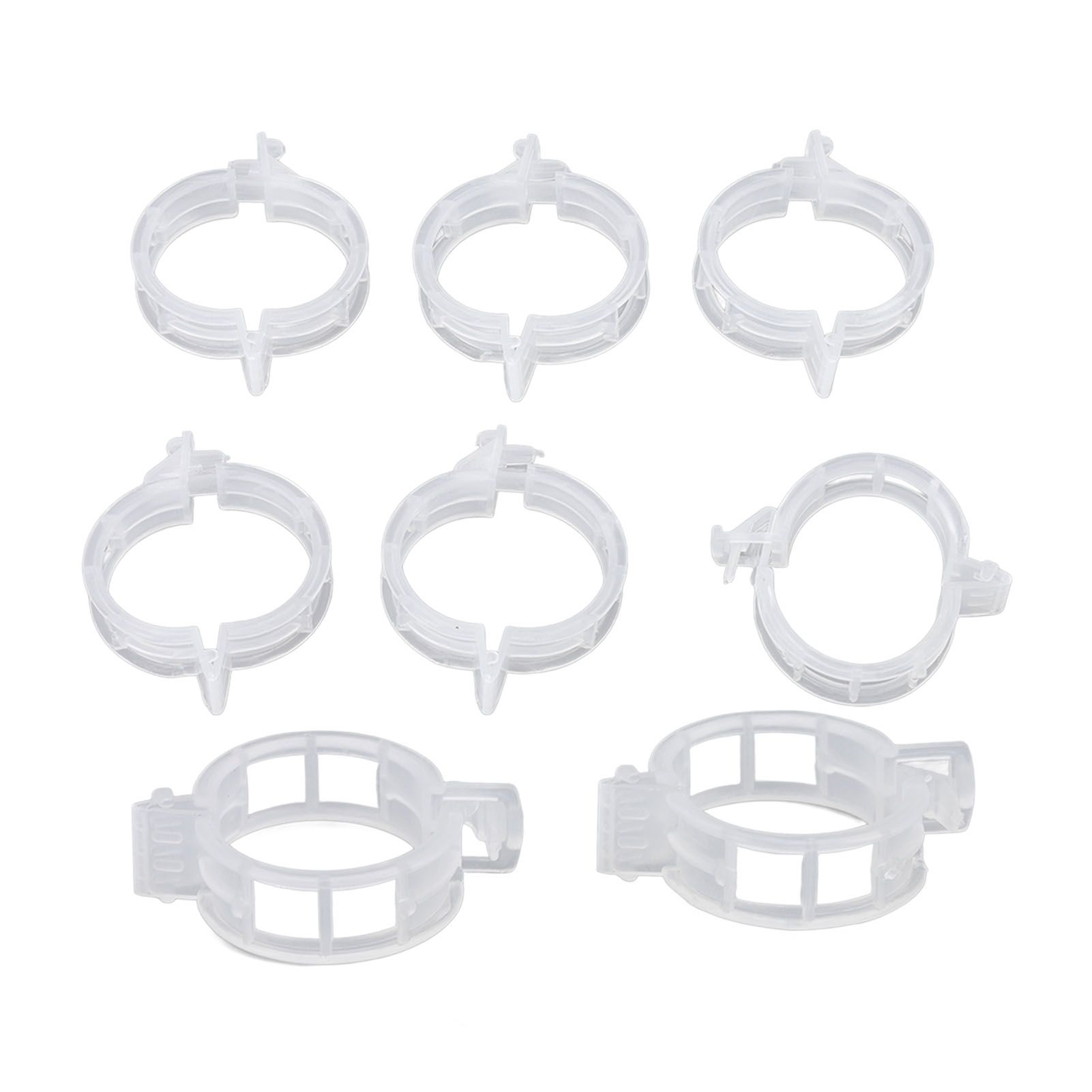 300Pcs Plastic Tomato Clips Good Fixation Support Reusable Plant Support Clips view 9