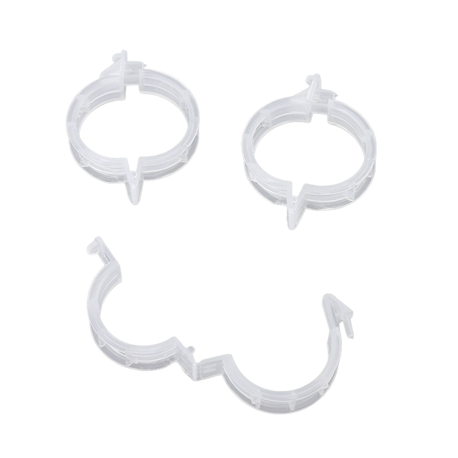 300Pcs Plastic Tomato Clips Good Fixation Support Reusable Plant Support Clips view 14