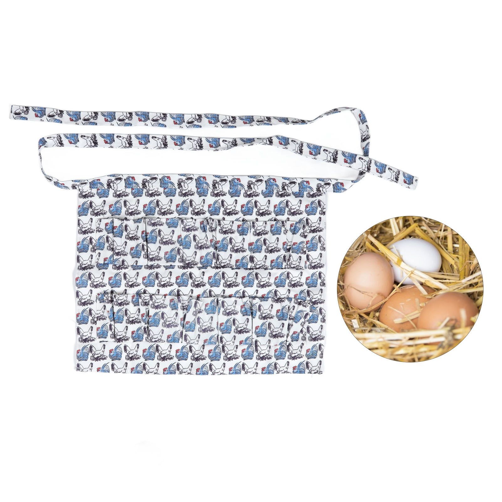 Eggs Apron Eggs Collecting Gathering Holding Apron for Chicken Hense Duck view 12
