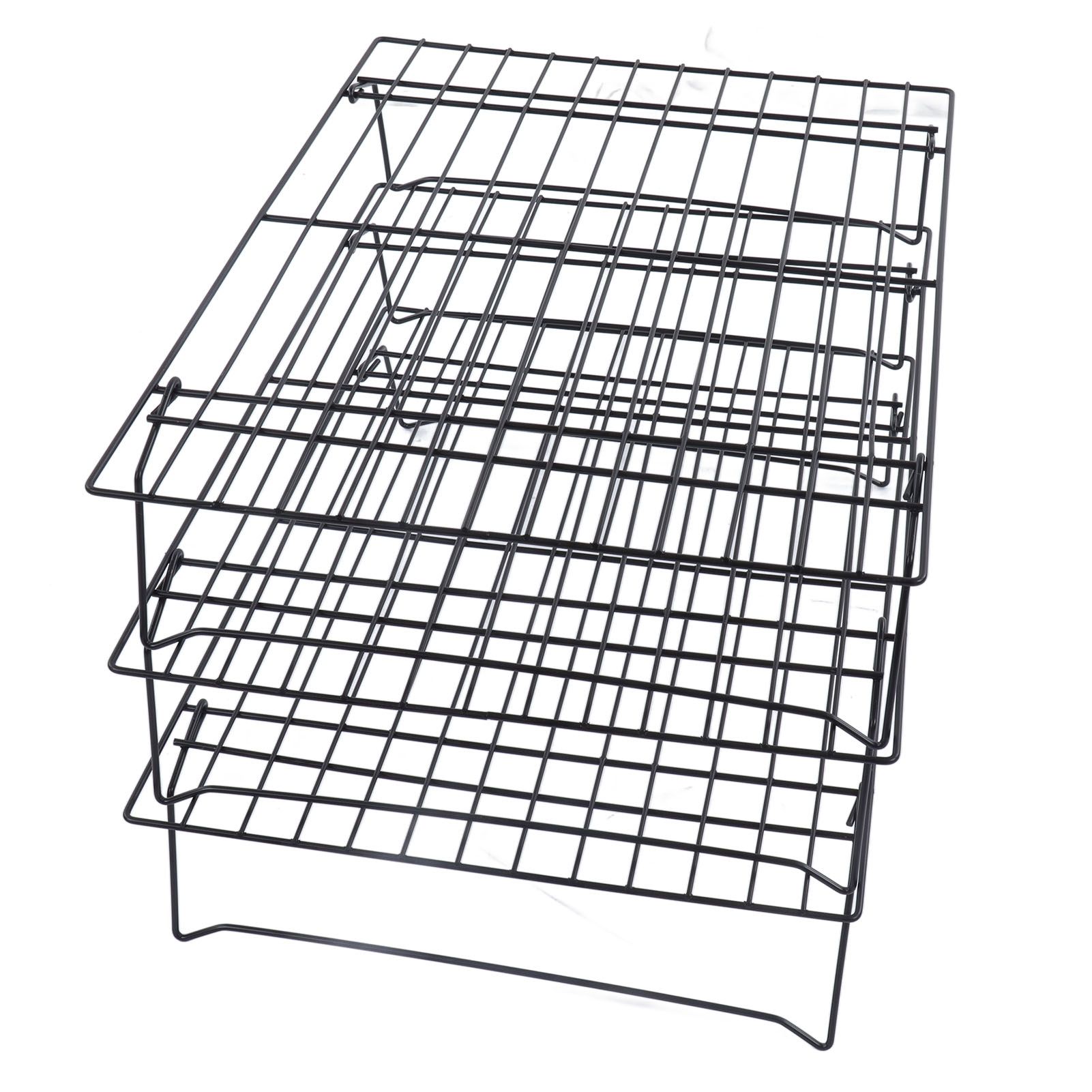 13 Inch Iron Baking Rack 3 Layer Non Stick Cooling Racks for Cooking Baking view 6