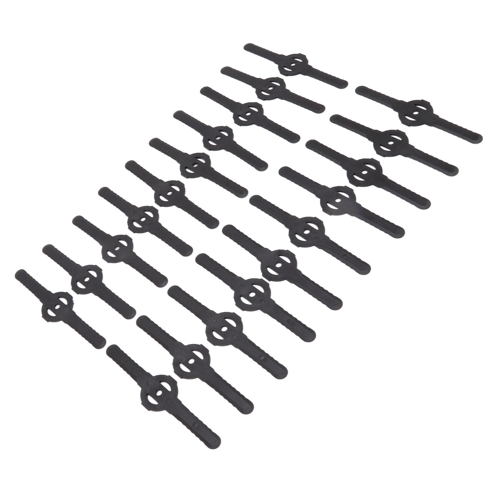 20Pcs Plastic Lawn Mower Blades Garden Electric Grass Trimmer Long Blade view 3