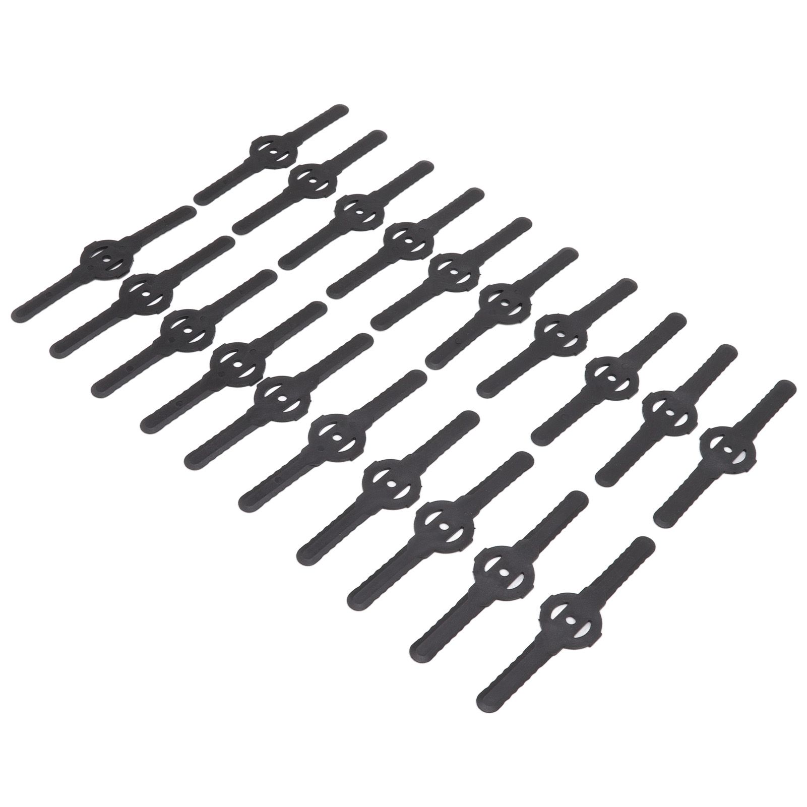 20Pcs Plastic Lawn Mower Blades Garden Electric Grass Trimmer Long Blade view 5