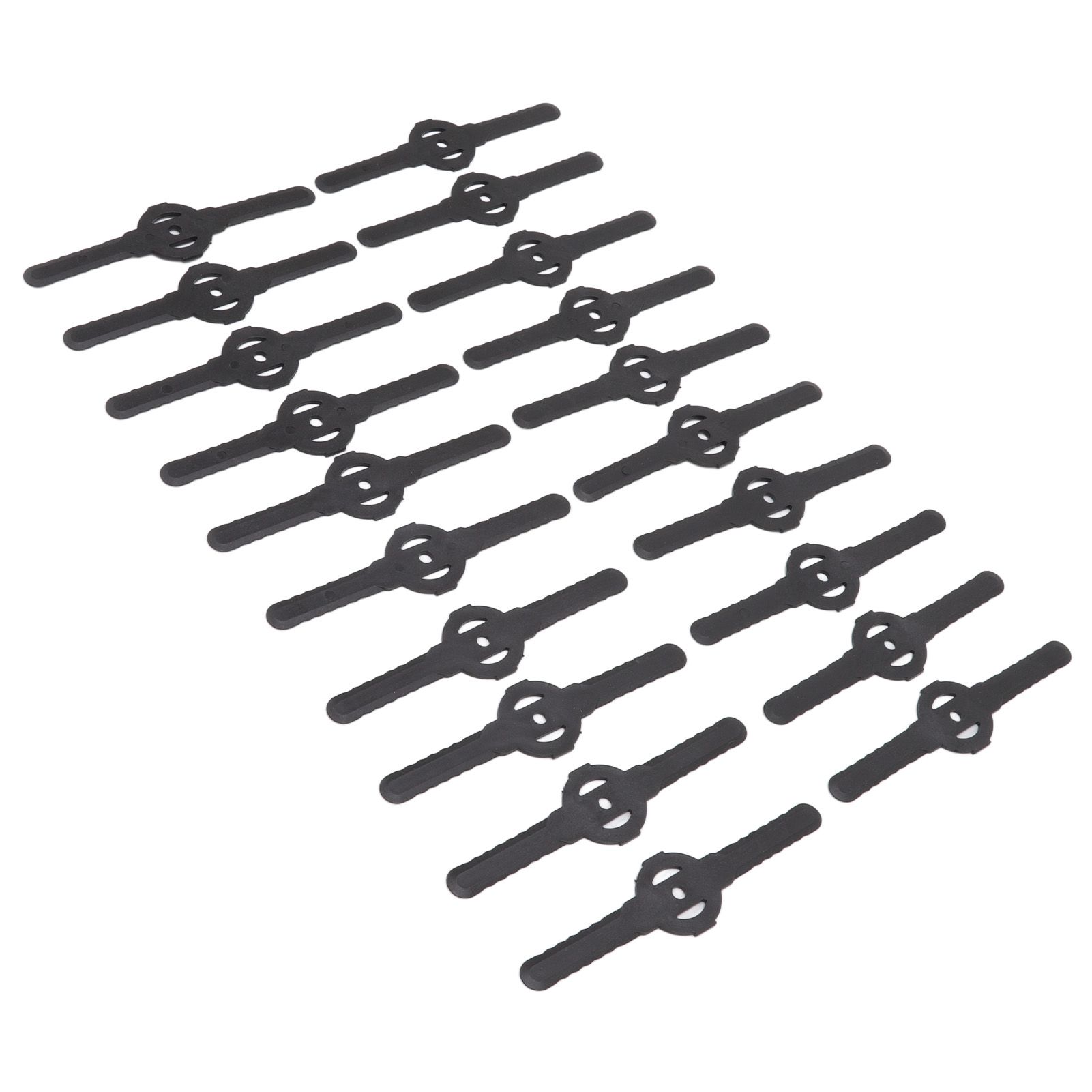 20Pcs Plastic Lawn Mower Blades Garden Electric Grass Trimmer Long Blade view 6