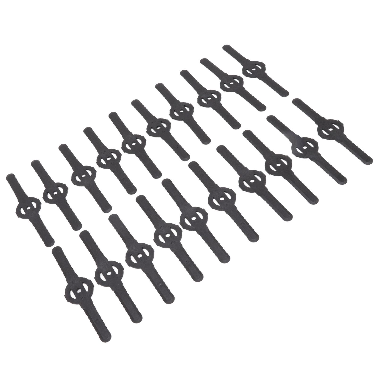20Pcs Plastic Lawn Mower Blades Garden Electric Grass Trimmer Long Blade view 9