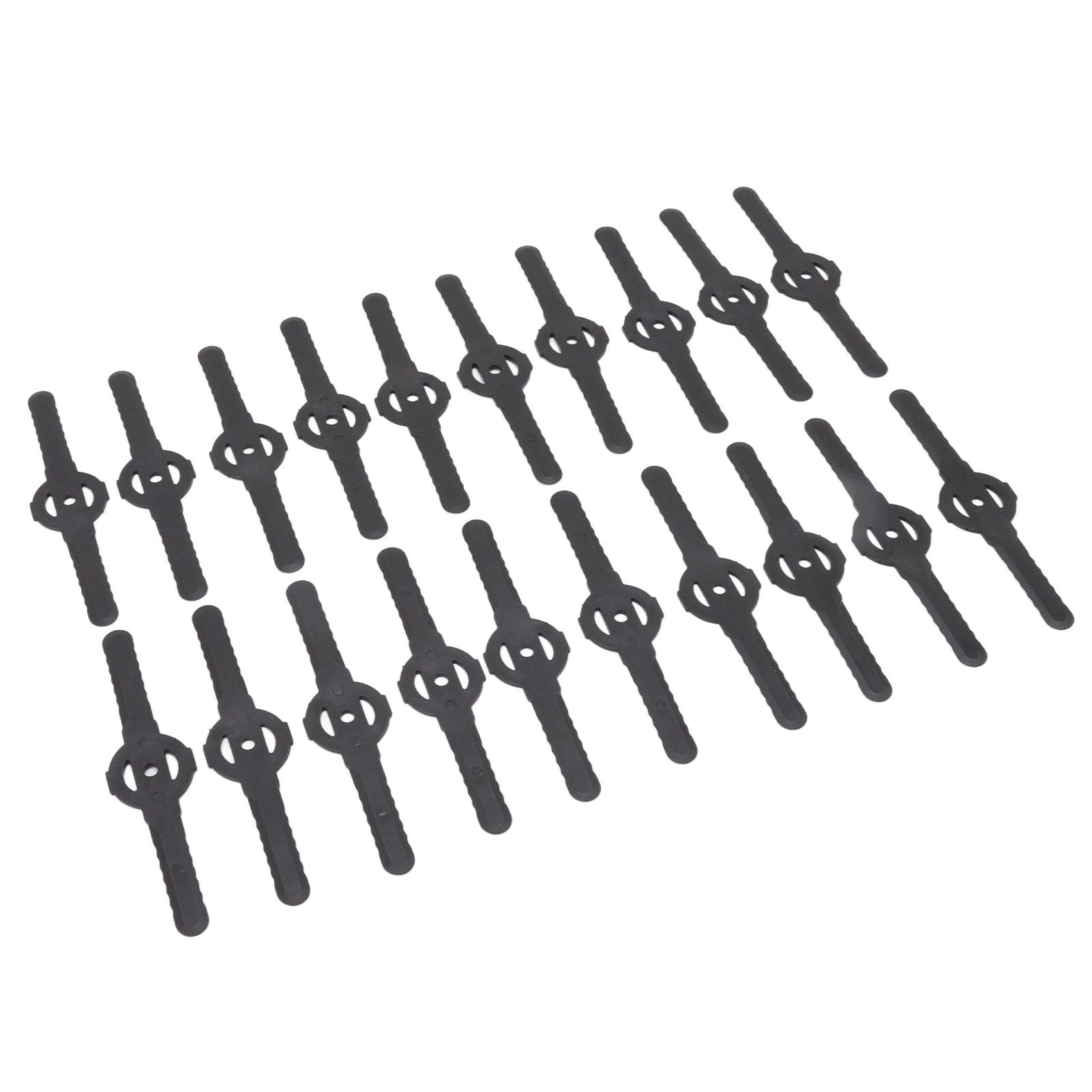 20Pcs Plastic Lawn Mower Blades Garden Electric Grass Trimmer Long Blade view 10