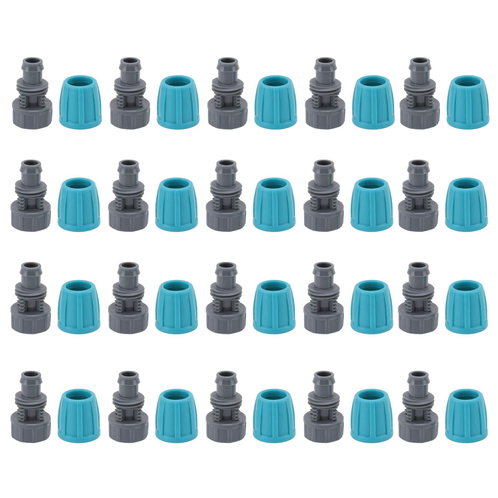 15Pcs Irrigation Tube Locked Nuts Connectors 16mm Durable PE Anti Aging view 7