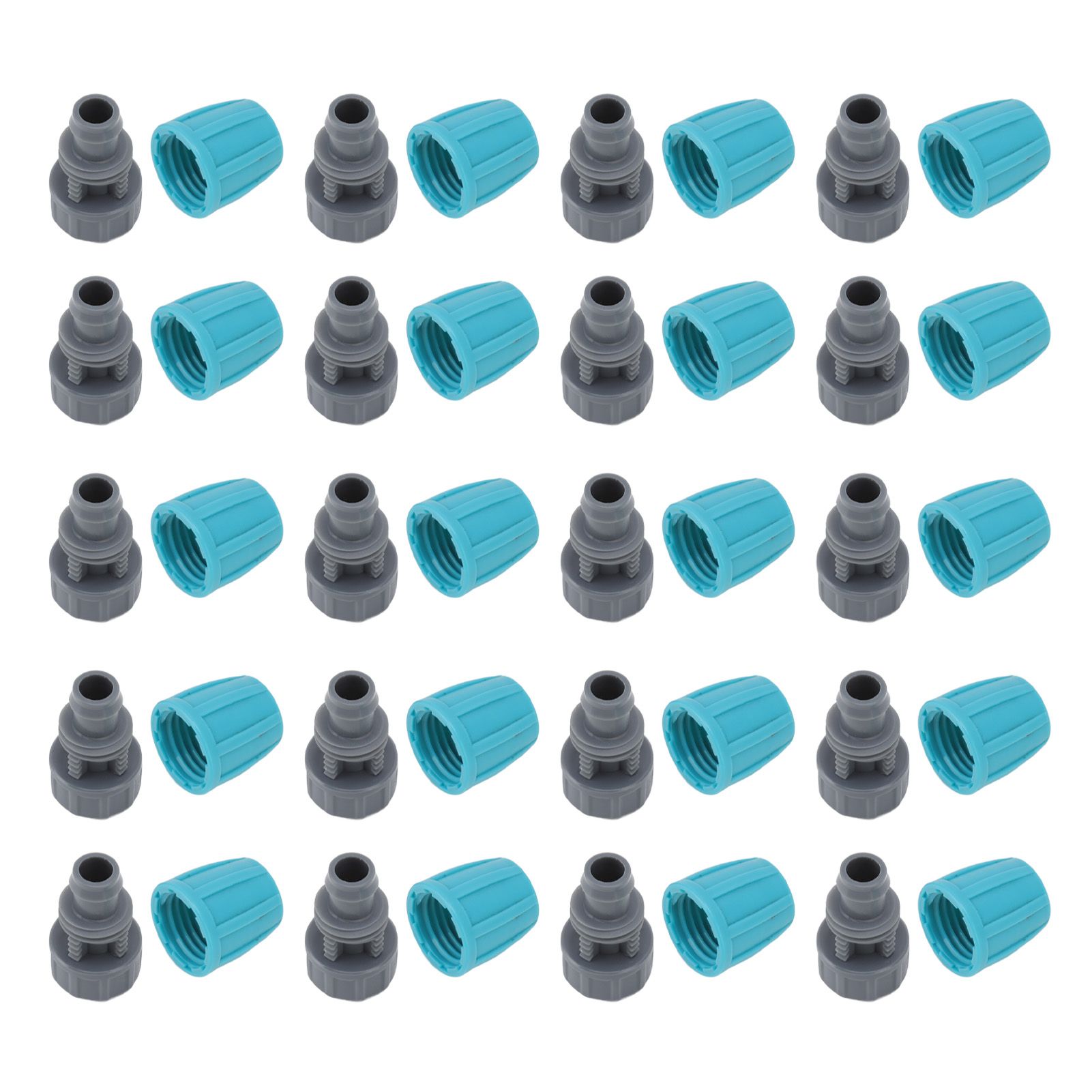15Pcs Irrigation Tube Locked Nuts Connectors 16mm Durable PE Anti Aging view 10