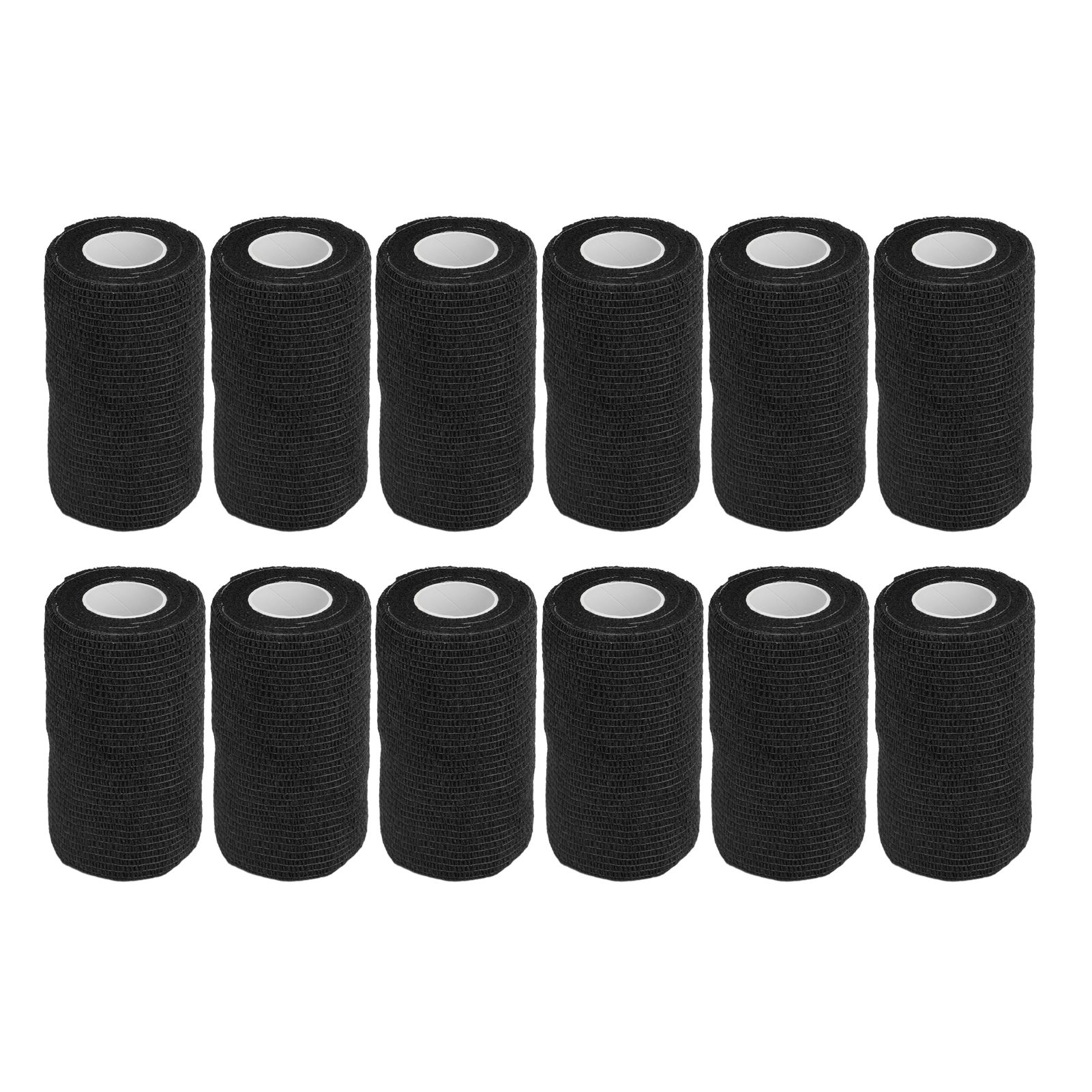 12Pcs Bandage Wrap Natural Latex Elastic Self Adhesive Wrap for Cows Dogs