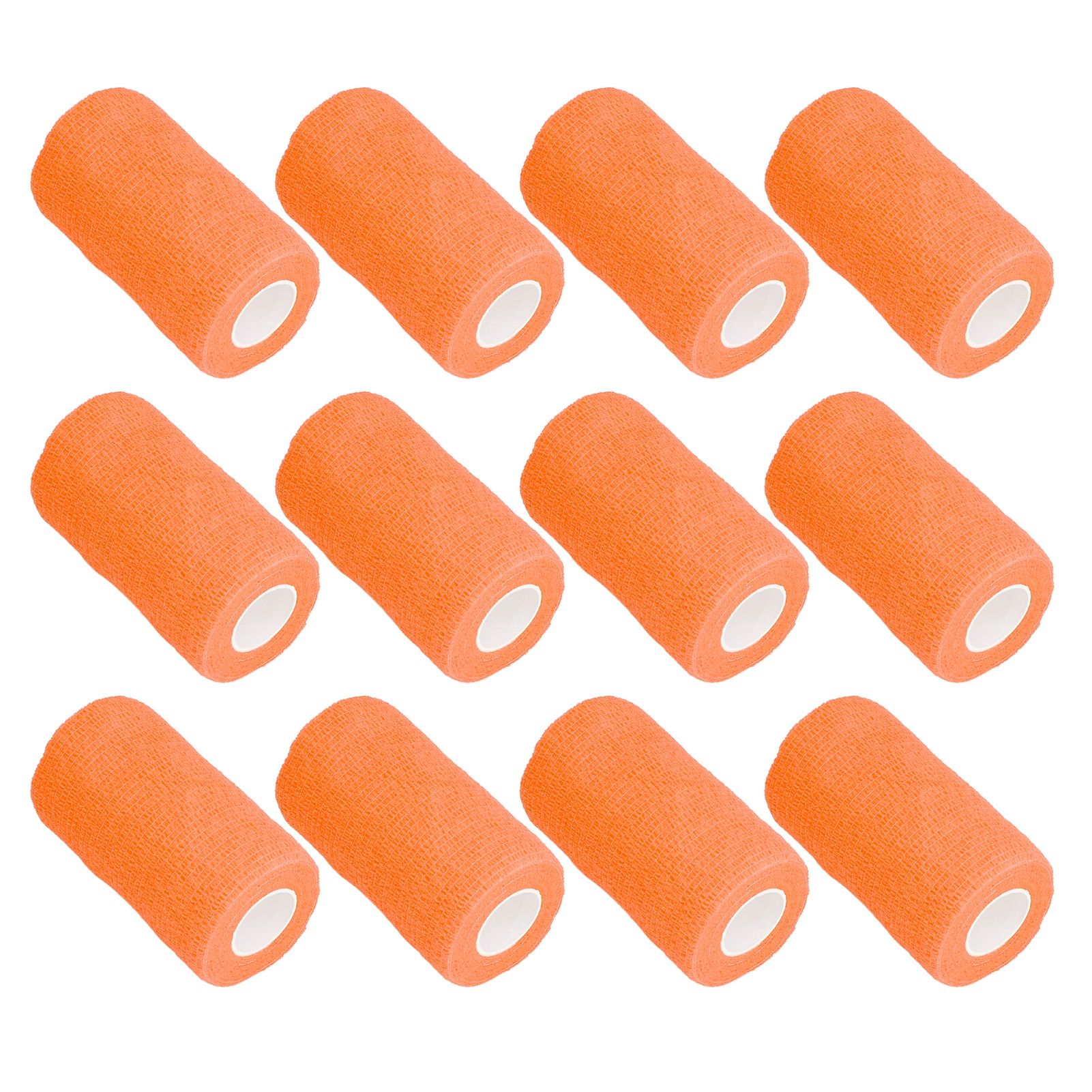 12Pcs Bandage Wrap Natural Latex Elastic Self Adhesive Wrap for Cows Dogs view 8