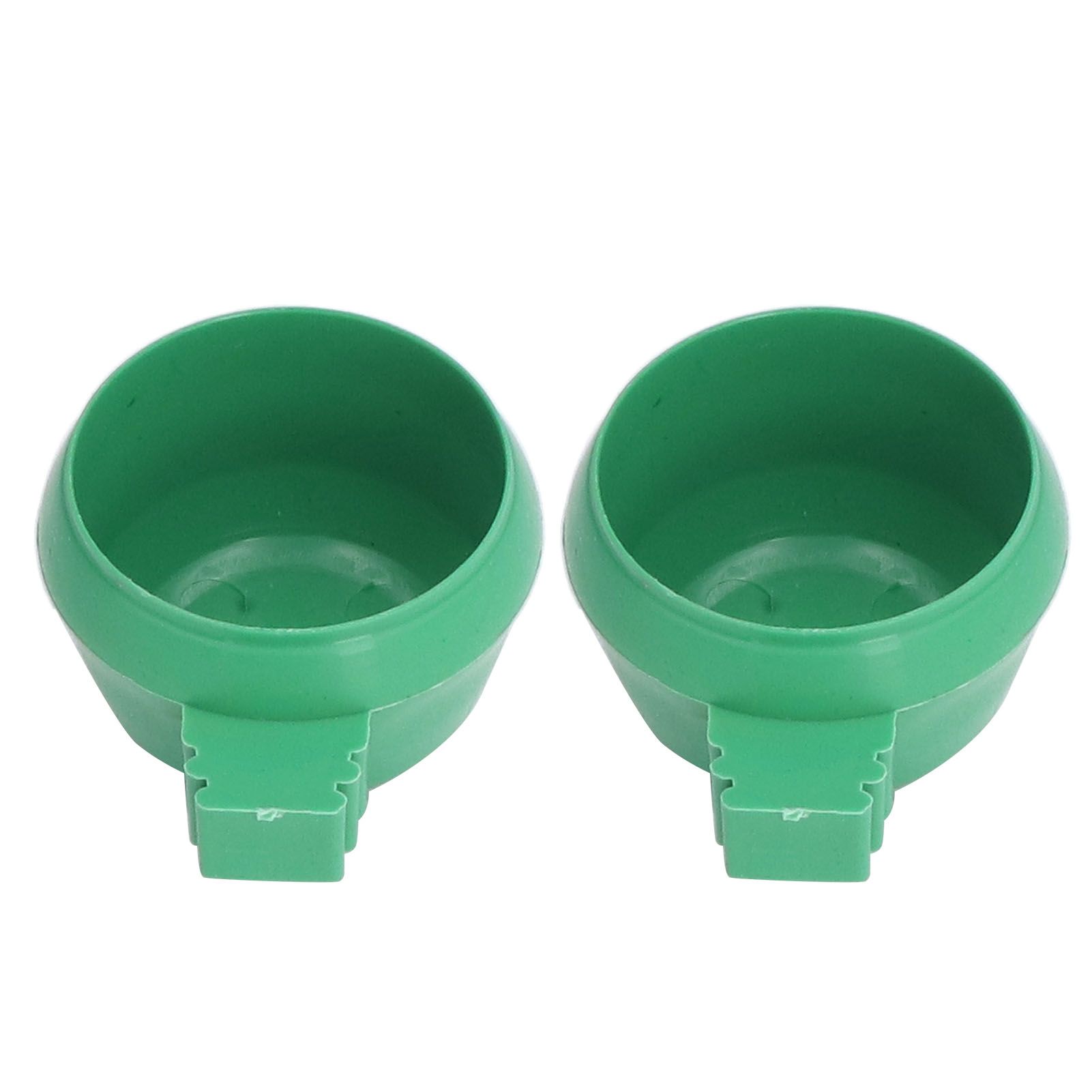 25Pcs Mini Bird Parrots Food Water Bowl Inlay Installation Round Green Parrots view 10