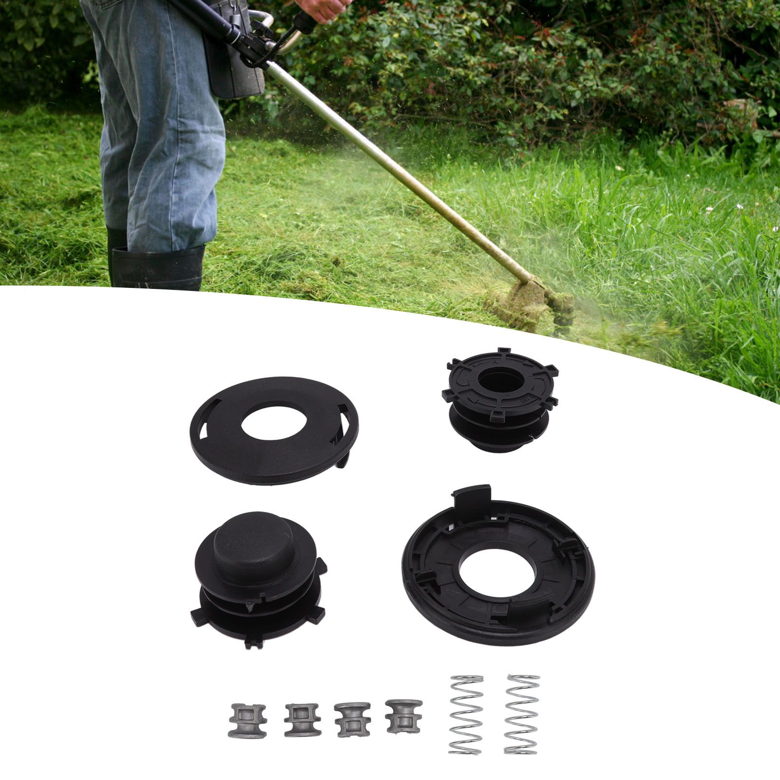 2pcs 4002‑713‑3017 Trimmer Head Spool for STIHL AutoCut 25‑2 Fs90r Fs100rx view 11