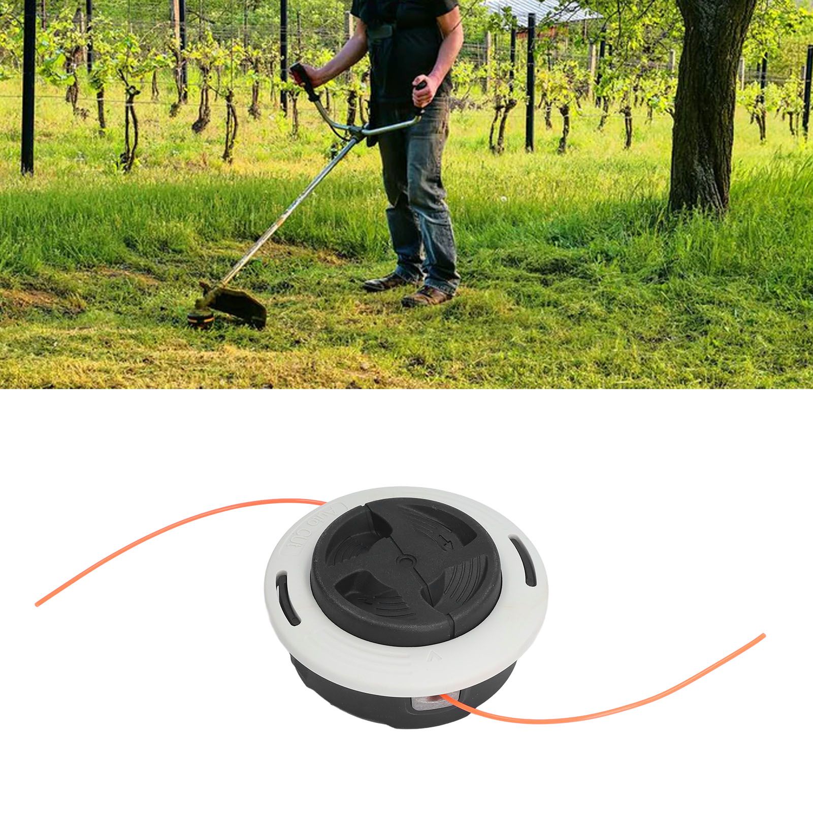 C26‑2 Trimmer Head Replacement for Stihl FS55 FS56 Trimmer Weedeater Garden view 11