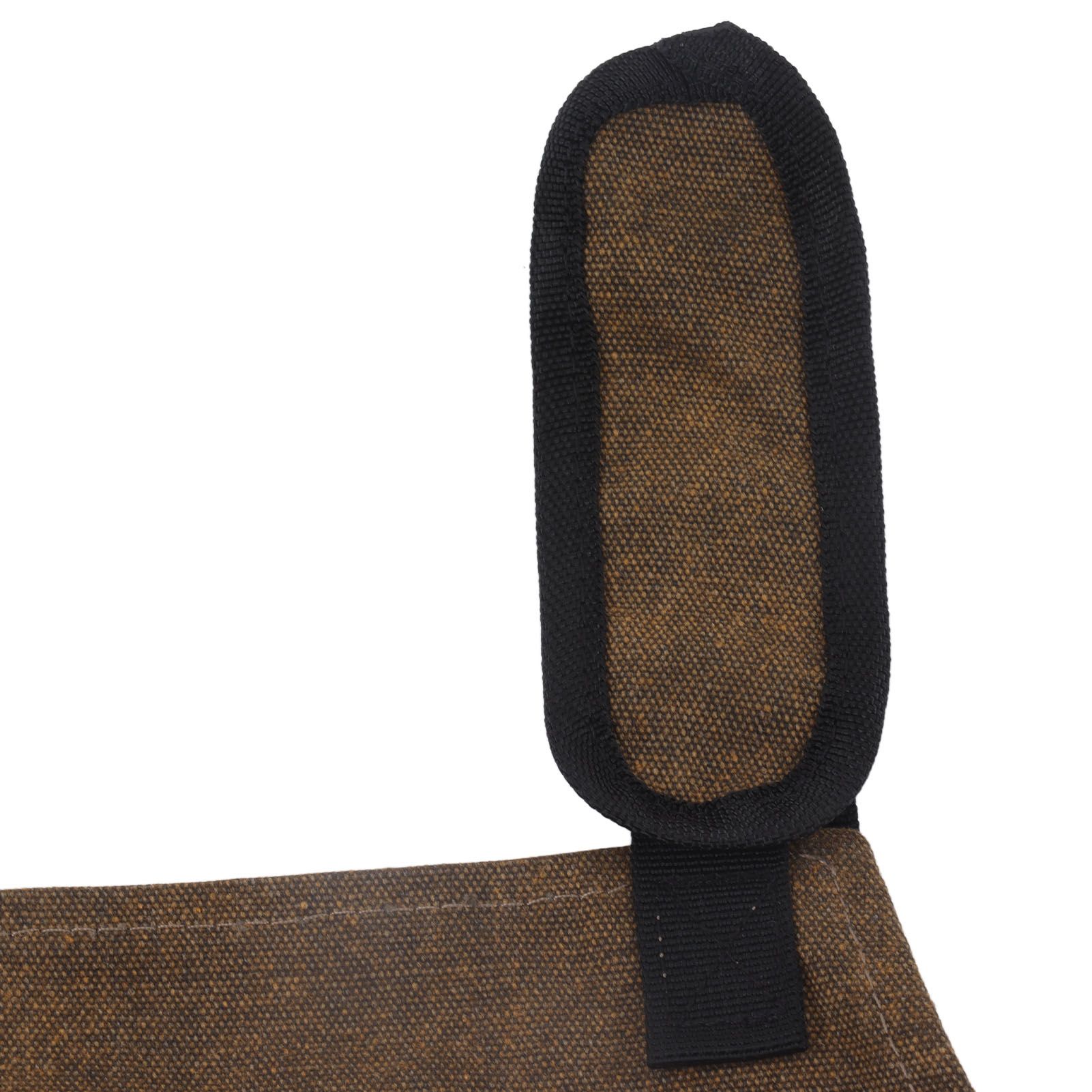 Woodworking Shop Apron Large Capacity Pocket Adjustment Shoulder Straps Waxed view 14