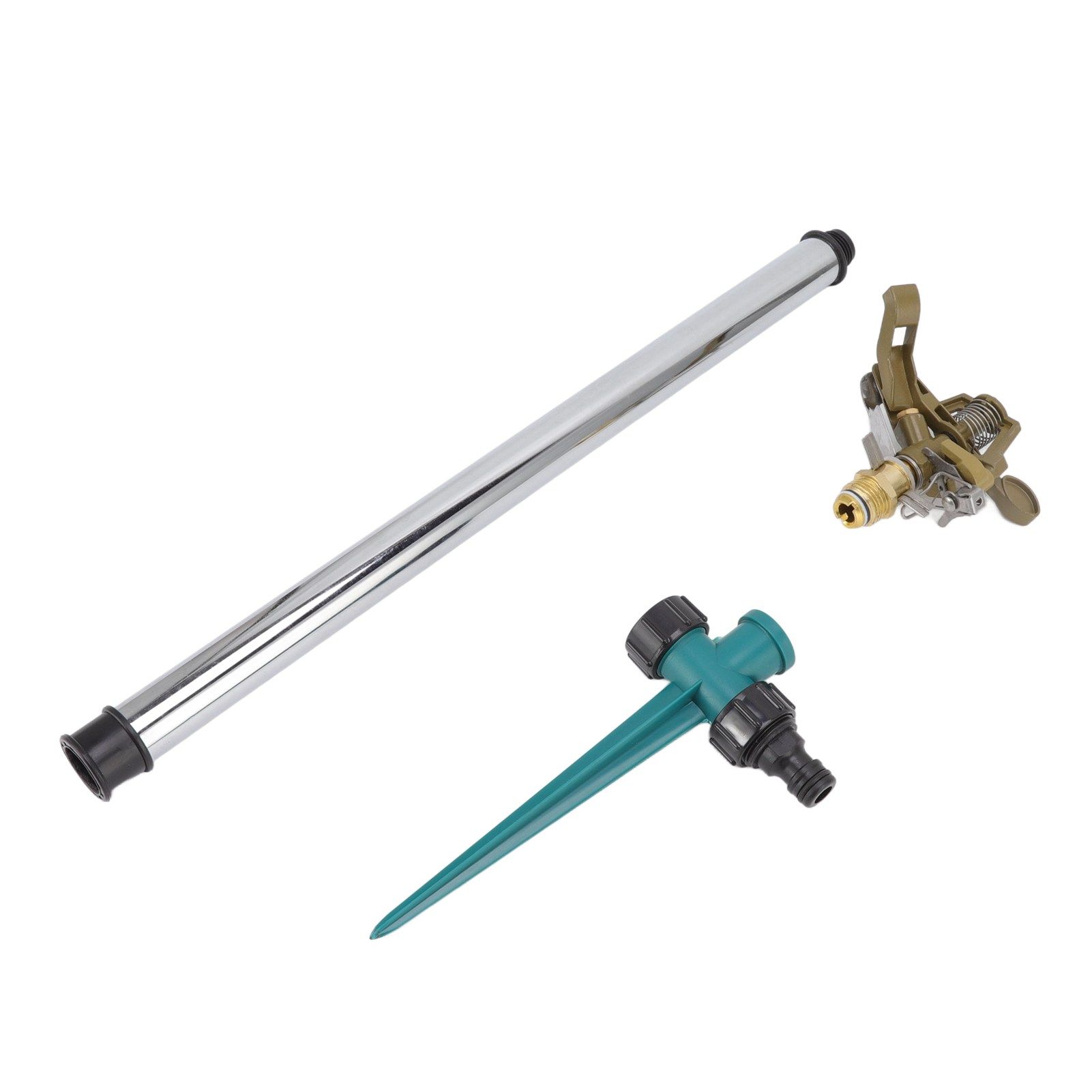 Garden Sprinkler Automatic 360 Degree Rotating 2 Modes Adjustable Zinc Alloy view 10