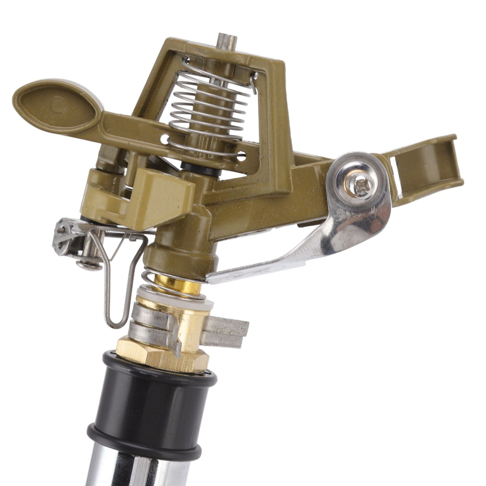 Garden Sprinkler Automatic 360 Degree Rotating 2 Modes Adjustable Zinc Alloy view 13