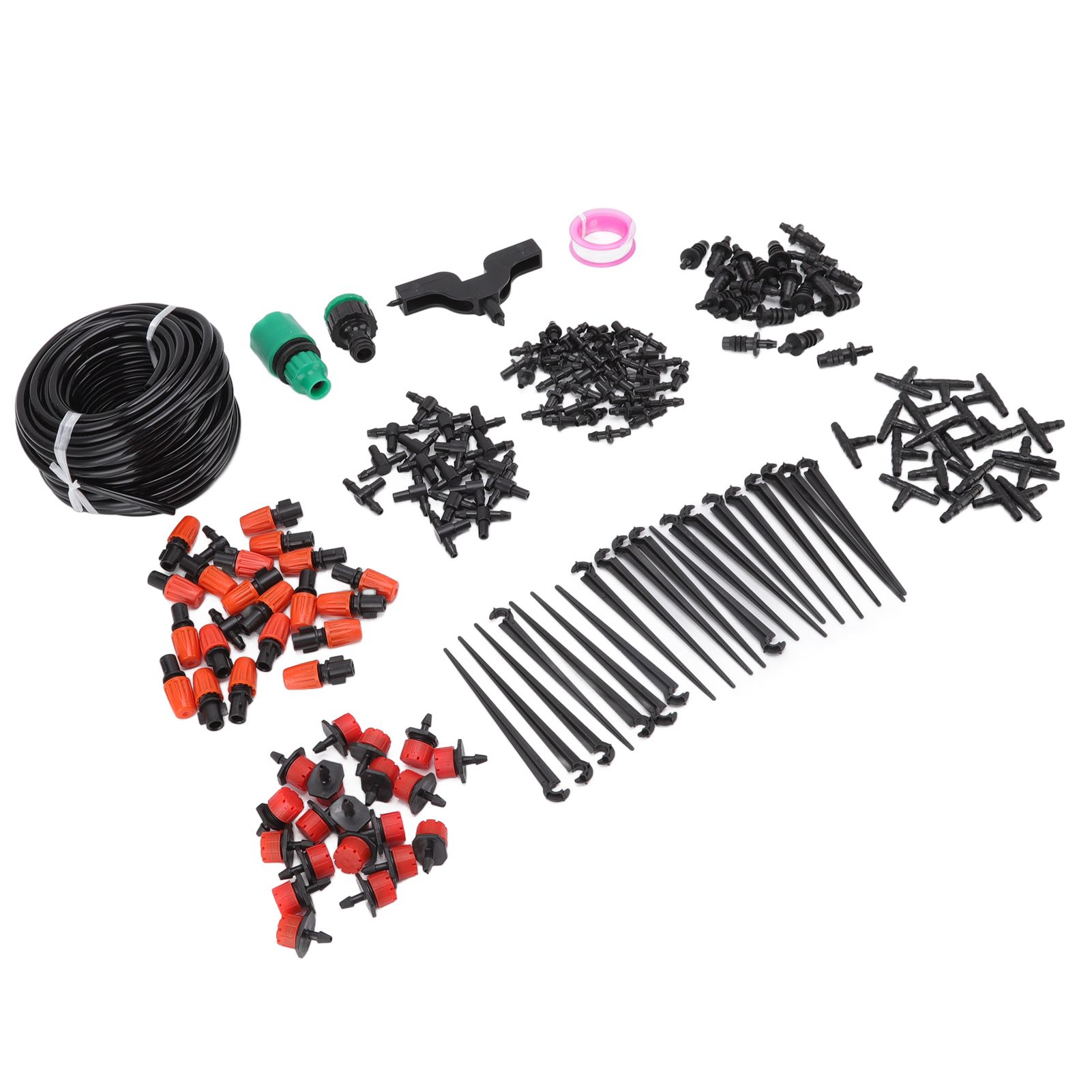 49.2ft Drip Irrigation Kit Adjustable Automatic Atomizing Watering System for view 2