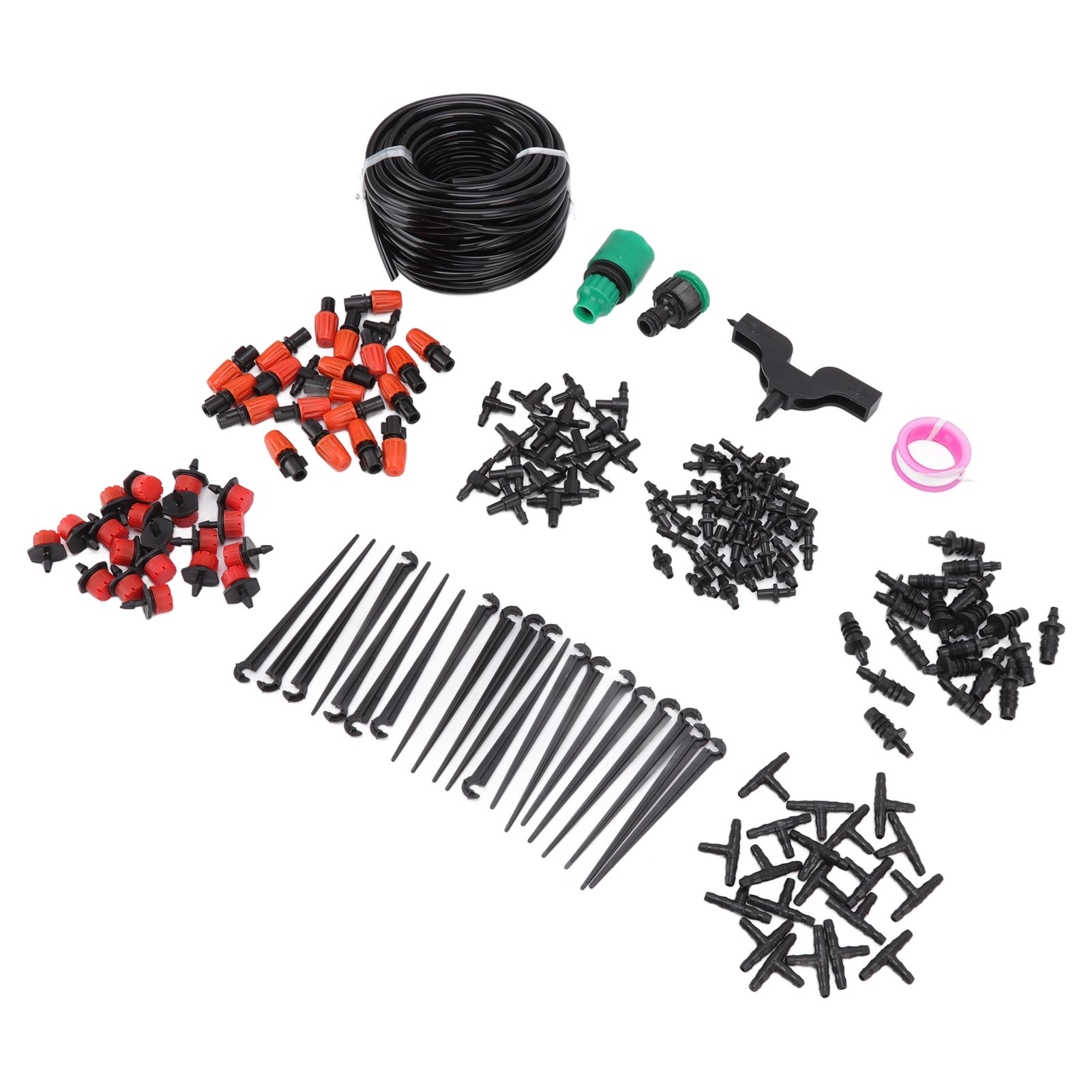 49.2ft Drip Irrigation Kit Adjustable Automatic Atomizing Watering System for view 3
