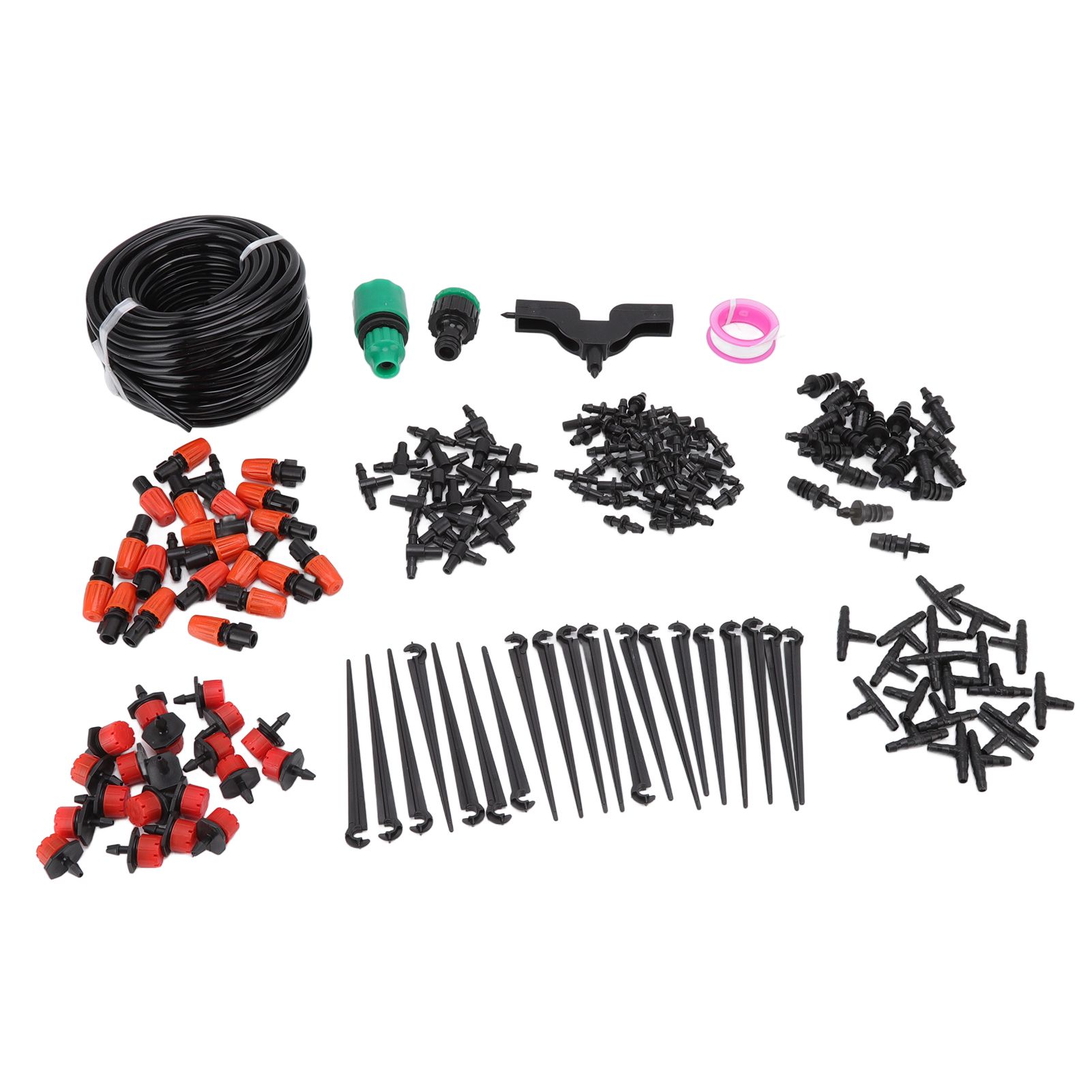 49.2ft Drip Irrigation Kit Adjustable Automatic Atomizing Watering System for view 6