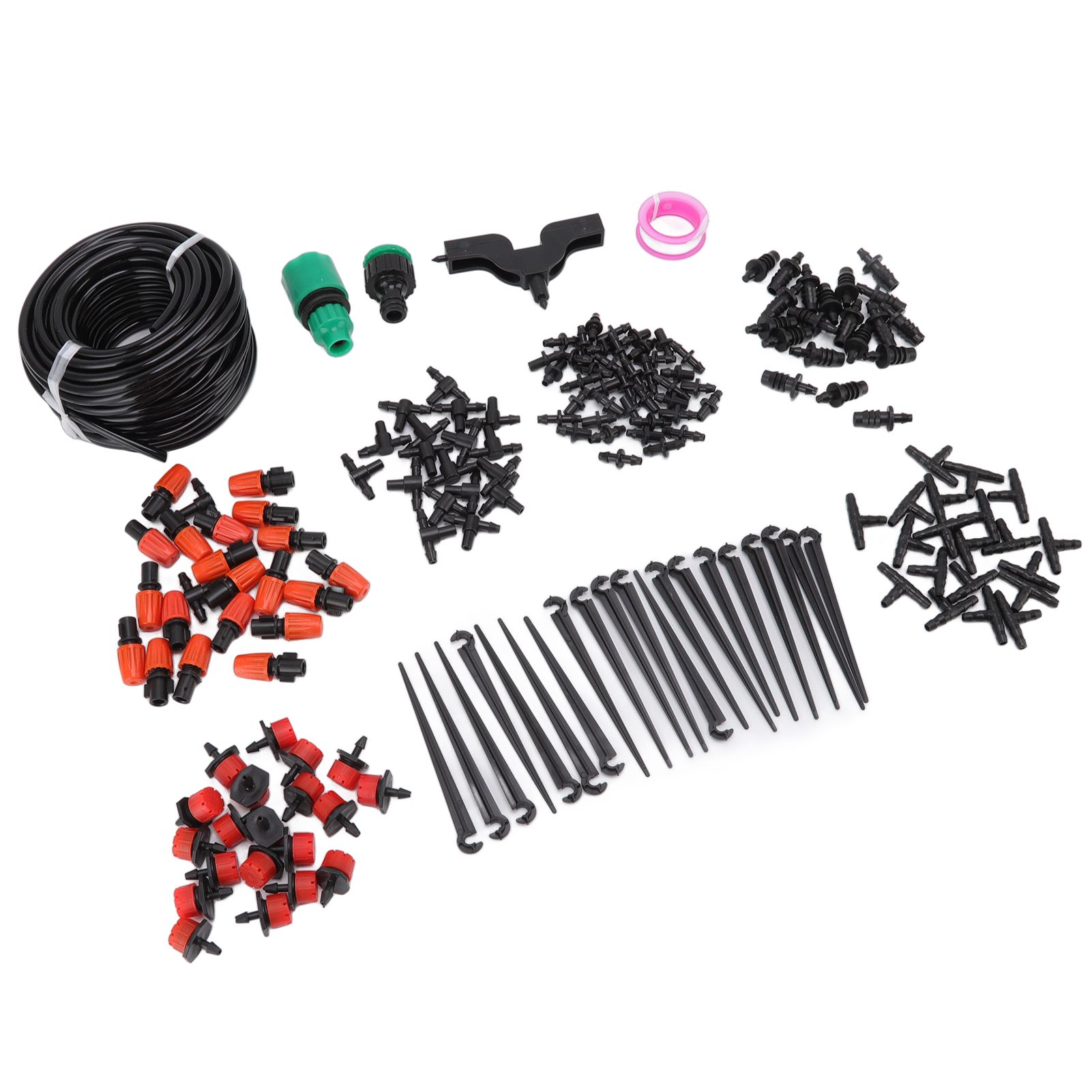 49.2ft Drip Irrigation Kit Adjustable Automatic Atomizing Watering System for view 8