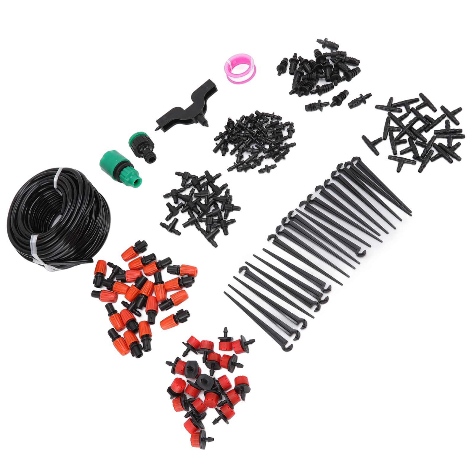 49.2ft Drip Irrigation Kit Adjustable Automatic Atomizing Watering System for view 10