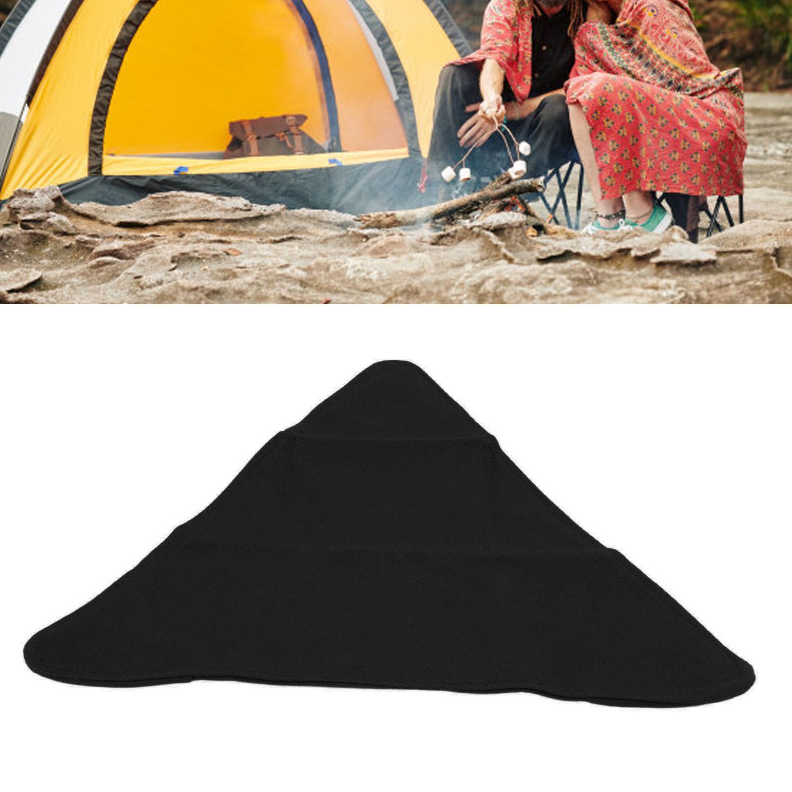 Tripod Stool Cloth Portable Foldable Triangle Stool Cloth Handcraft Anti view 11