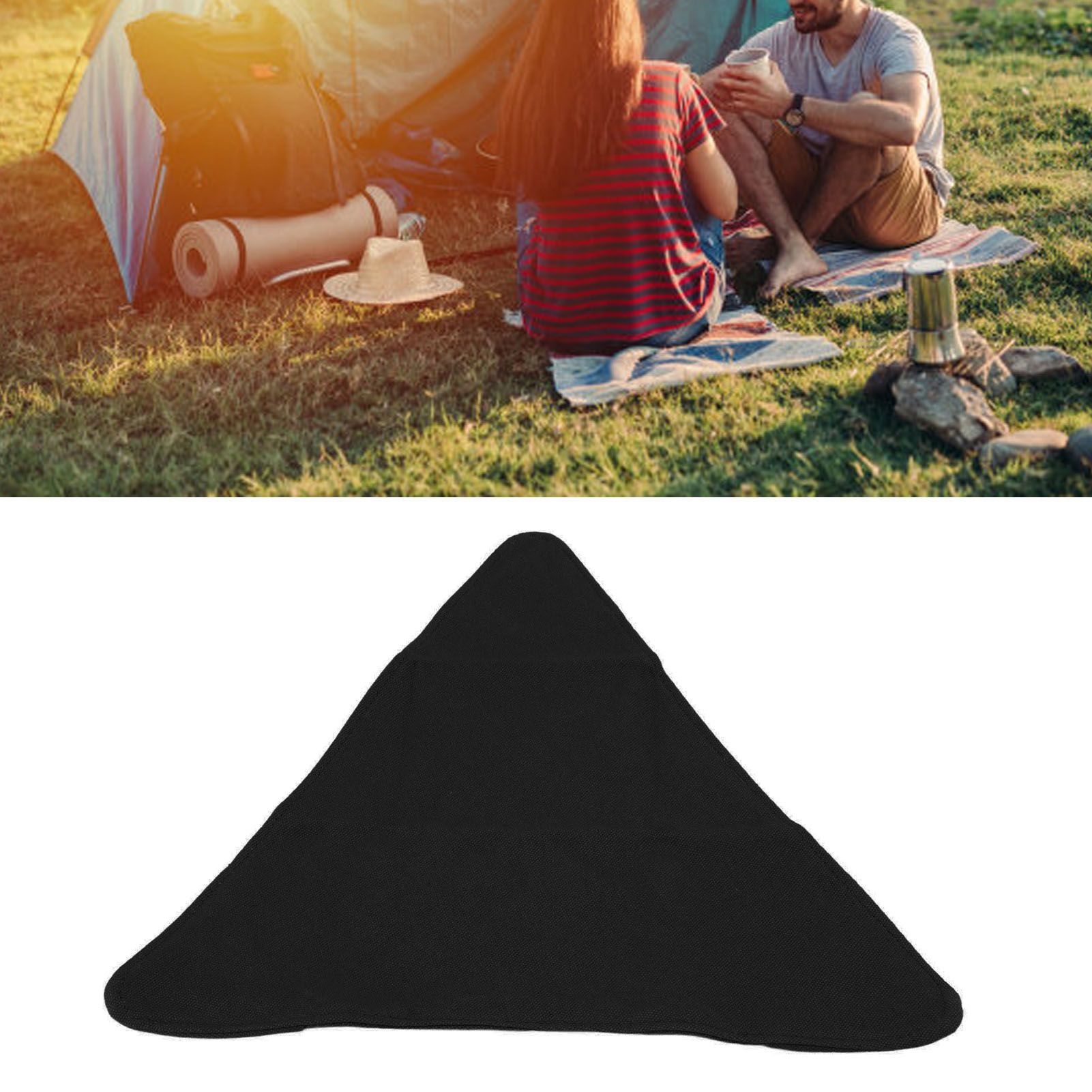 Tripod Stool Cloth Portable Foldable Triangle Stool Cloth Handcraft Anti view 12