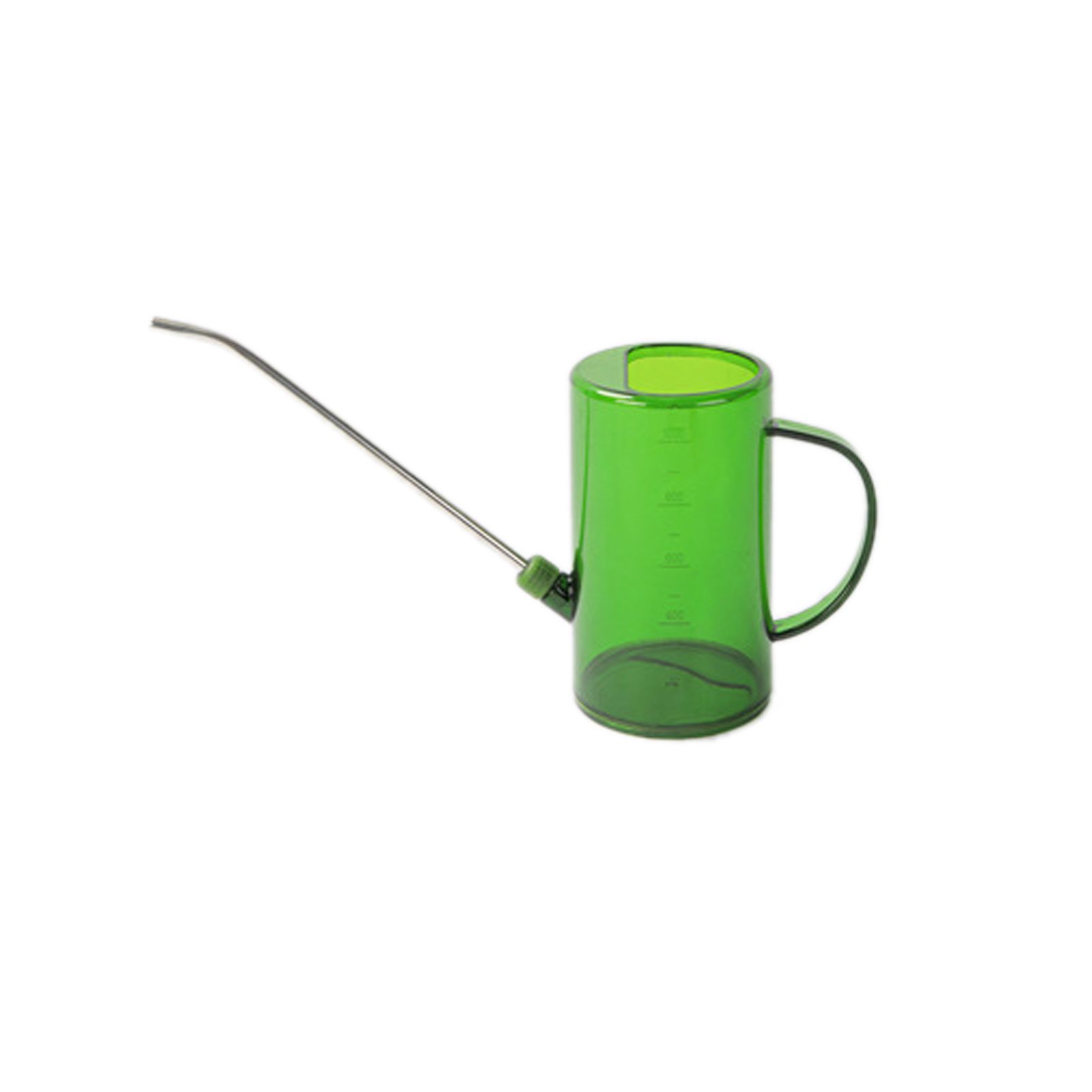 1L Watering Can PP Fully Transparent Indoor Plants Watering Can with Long
