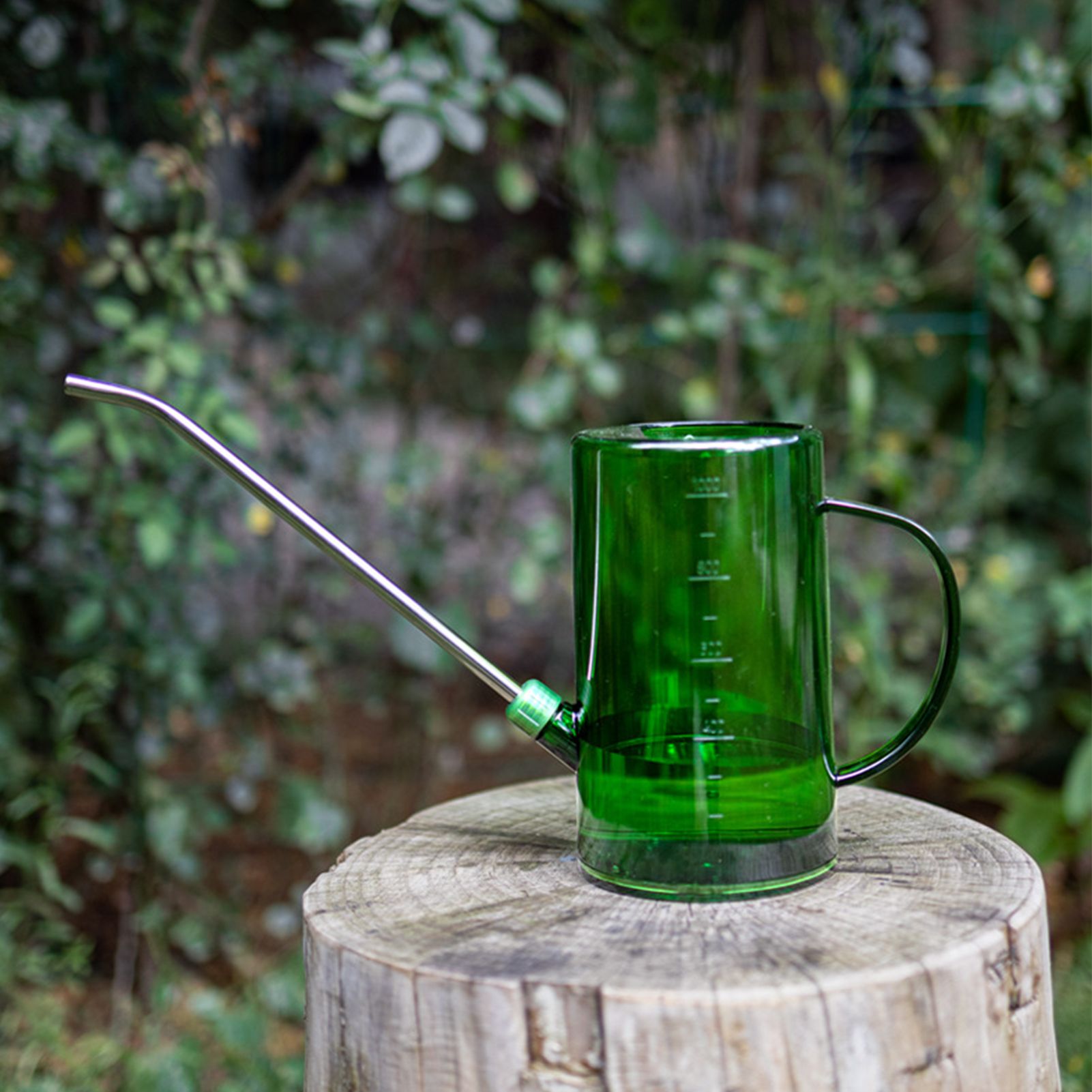 1L Watering Can PP Fully Transparent Indoor Plants Watering Can with Long view 7