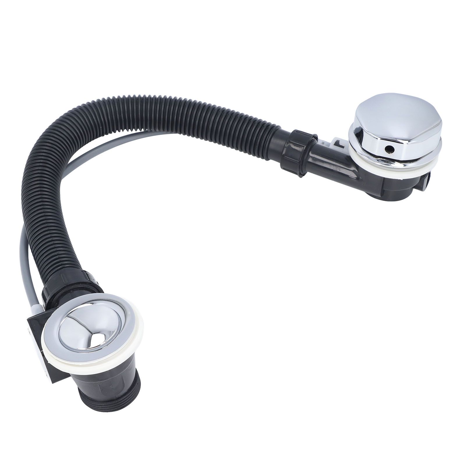 Bathtub Overflow Drainer Concealed Flexible SPA Bathtub Overflow Drain Pipe view 8