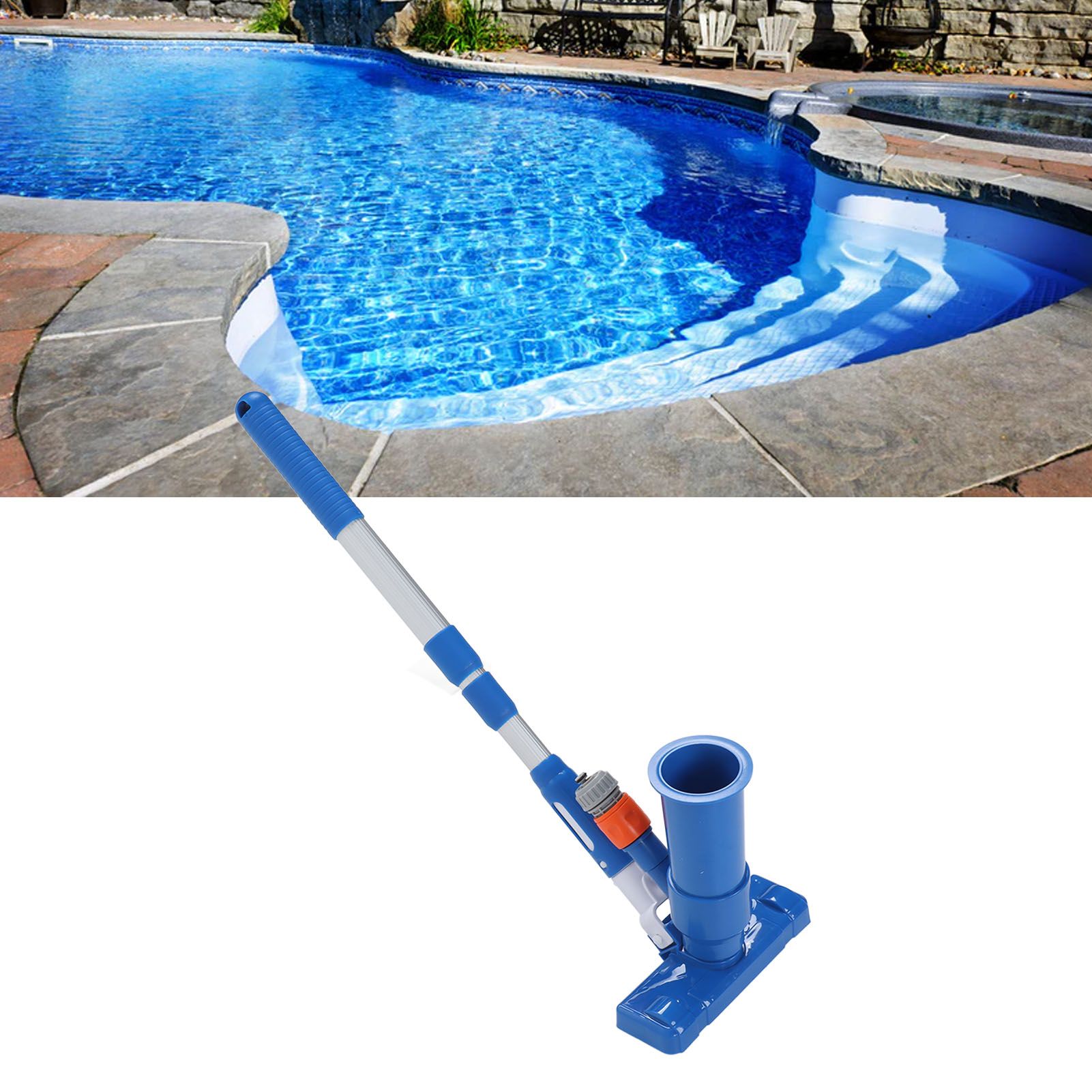 Portable Pool Vacuum Jet Simple Easy To Assemble Pool Spa Jet Vacuum Cleaner view 11