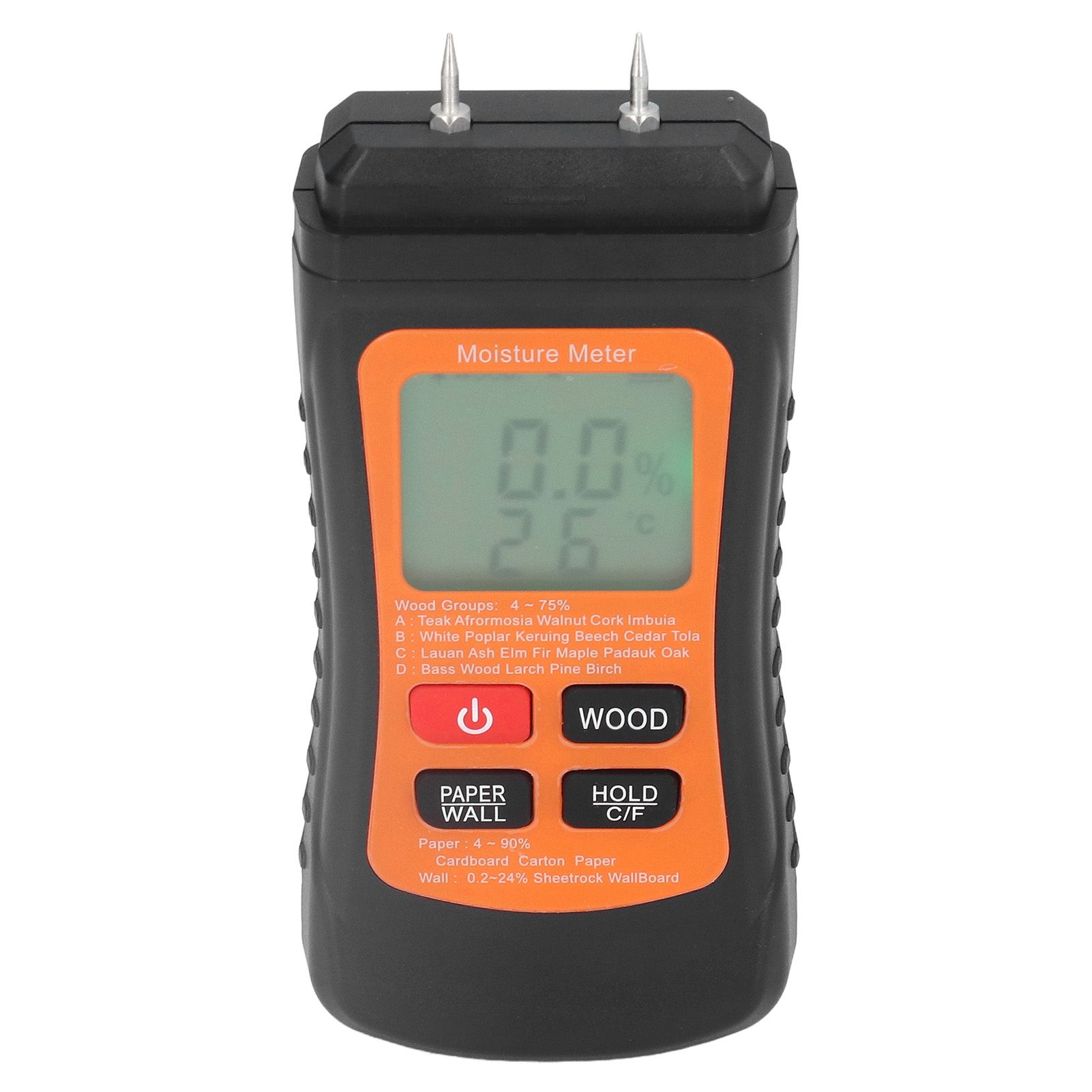 Moisture Meter Wood Moisture Detector Intelligent Temperature Humidity view 3