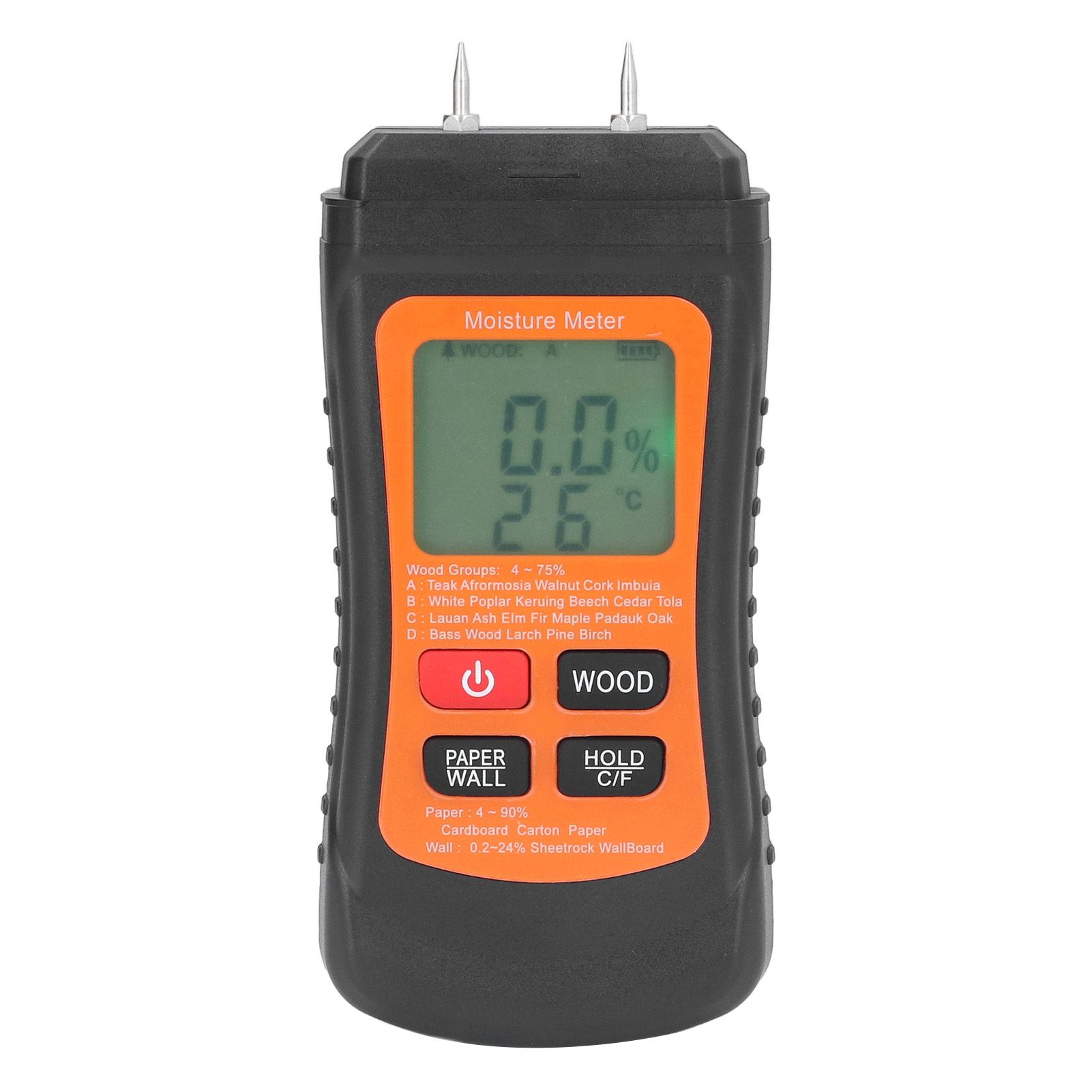 Moisture Meter Wood Moisture Detector Intelligent Temperature Humidity view 5