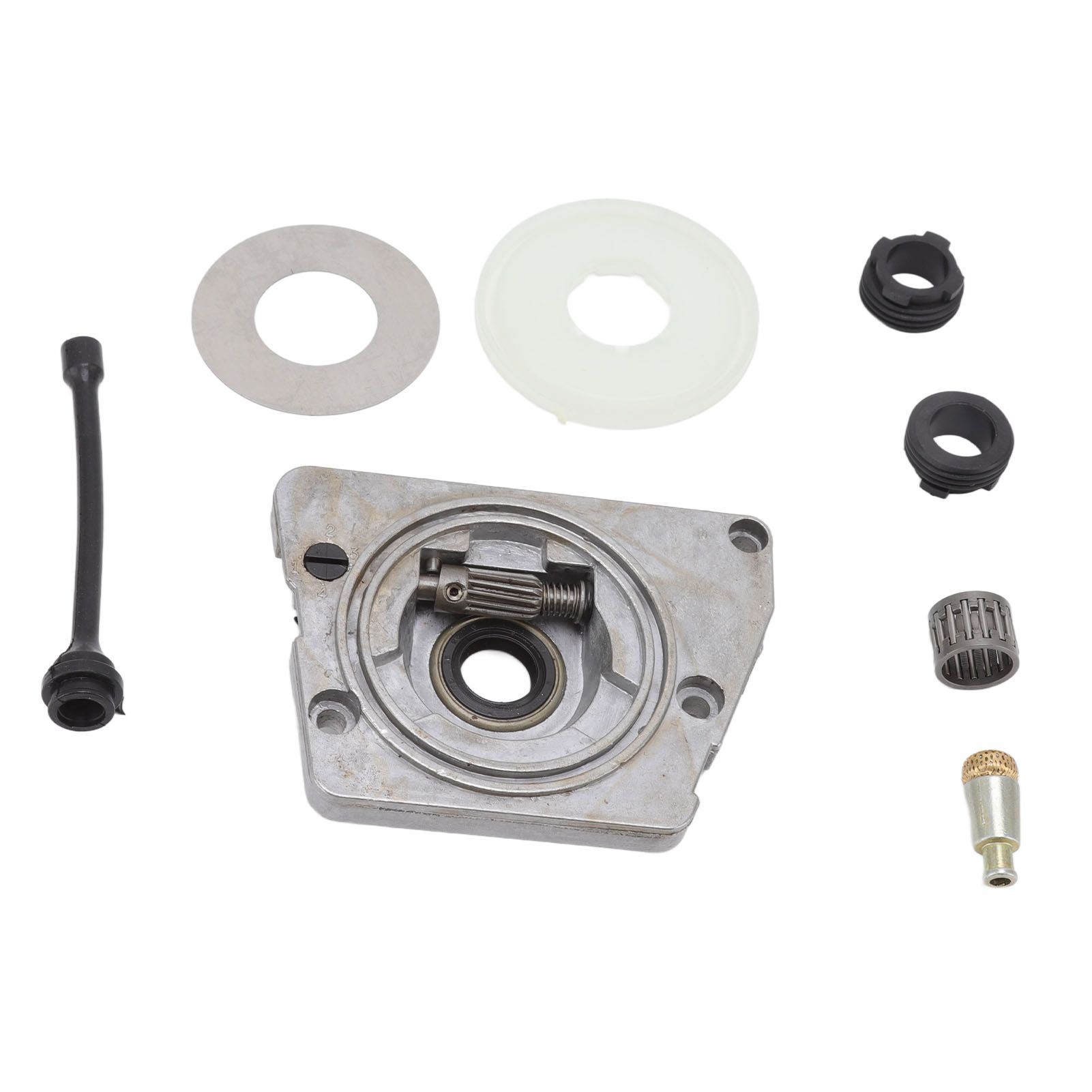 Oil Pump Worm Gear Washer Kit Compatible for HUSQVARNA 61 66 266 268 266XP view 4